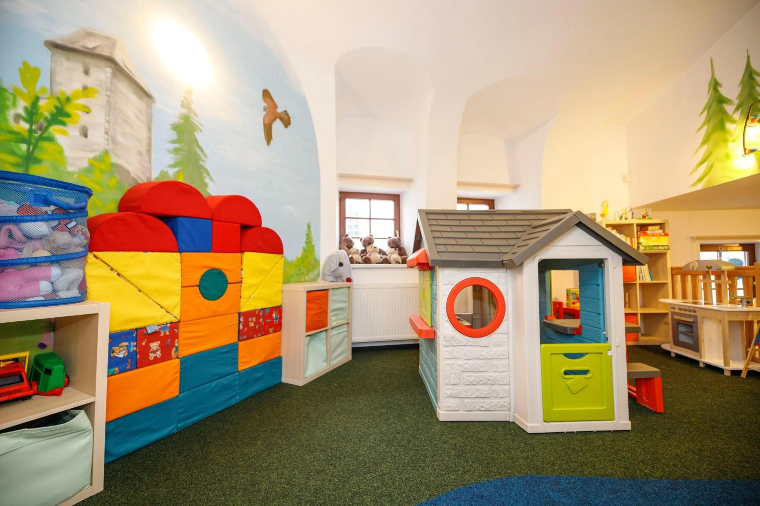 Kids's club in Hotel Modrásek