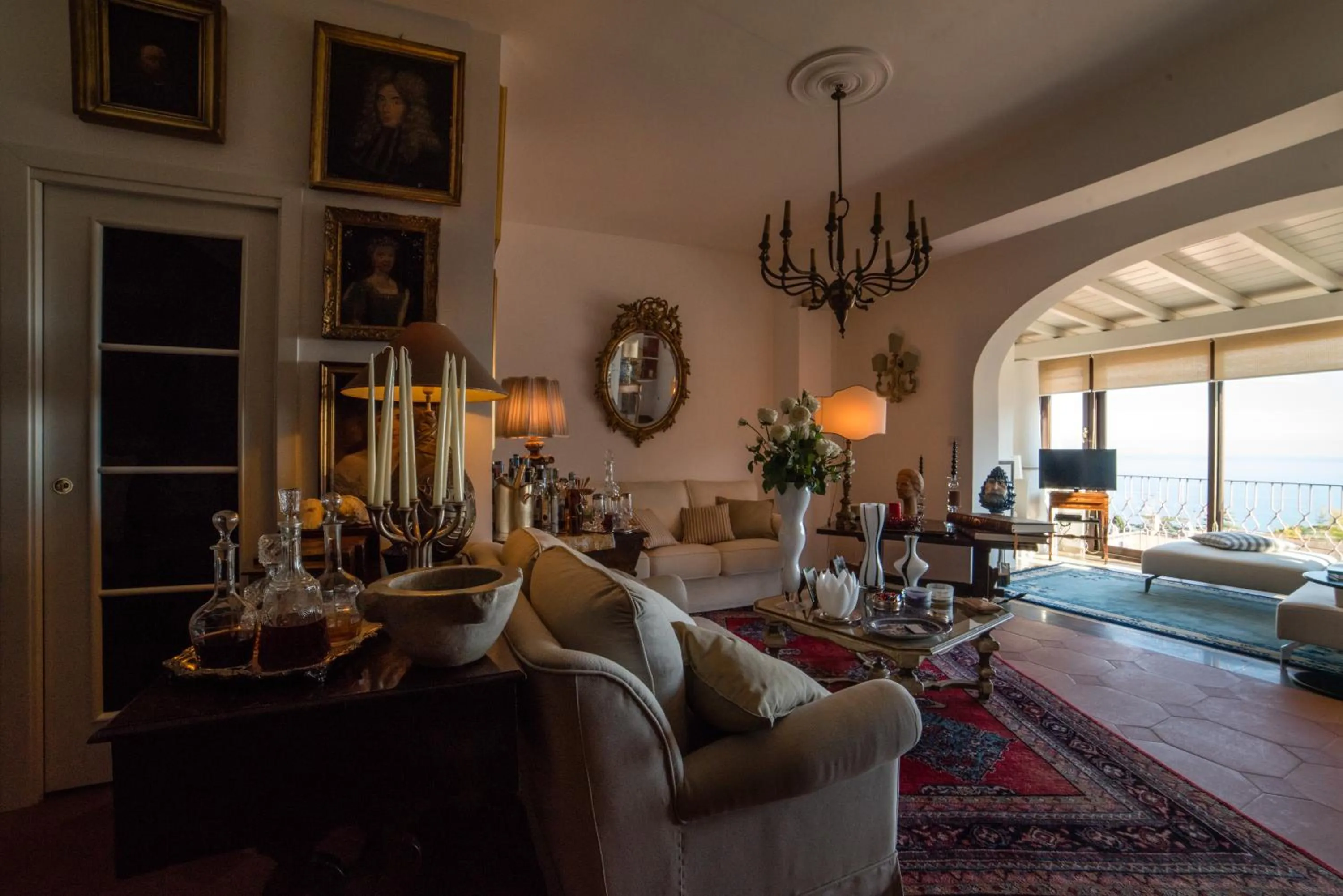 Living room in Casa Aricò & Shatulle Suites