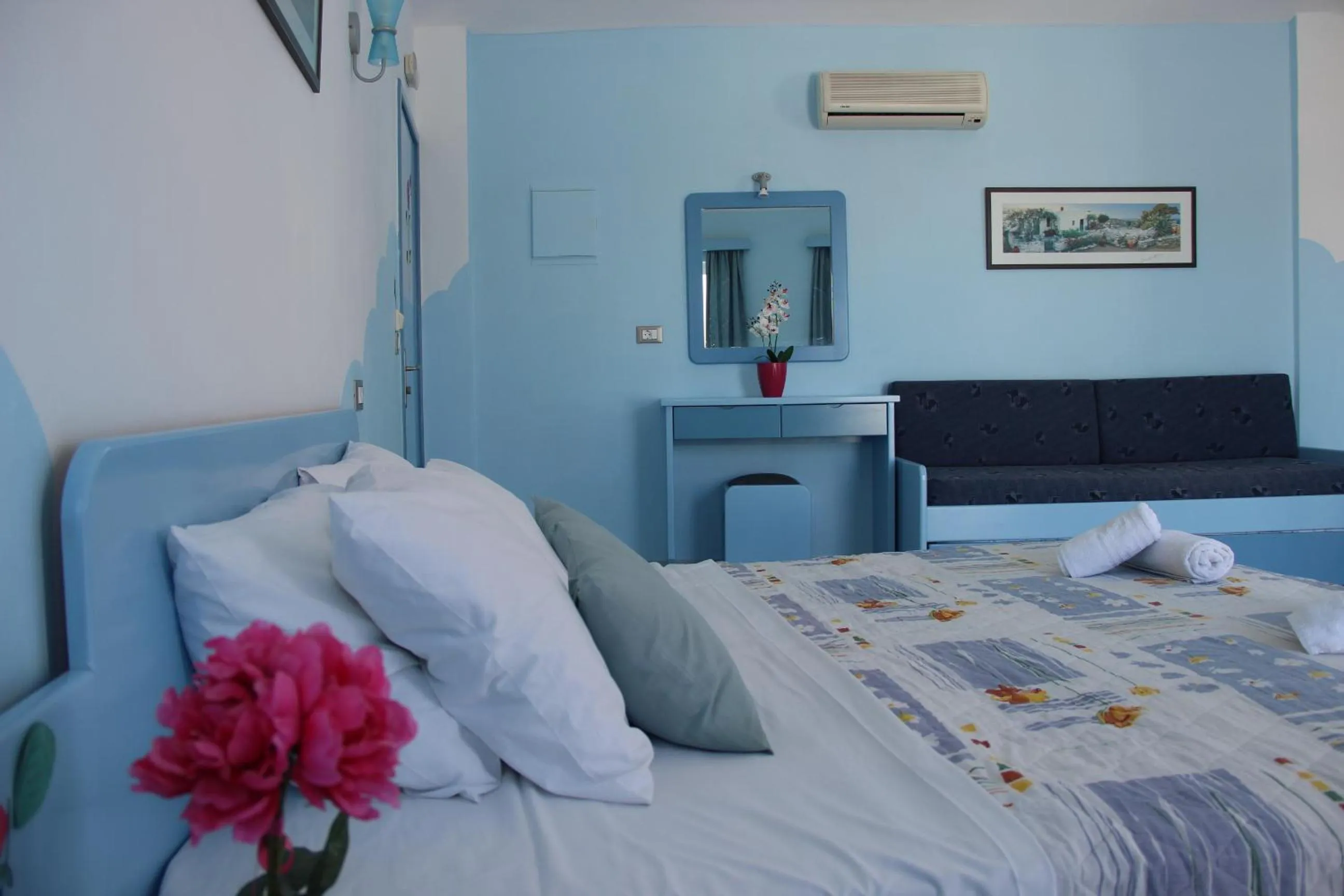 Bed in Mastorakis Village