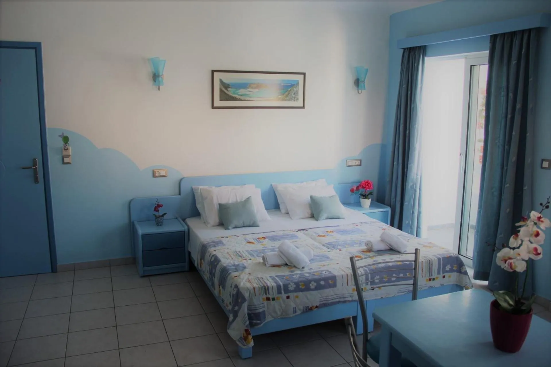 Bed in Mastorakis Village