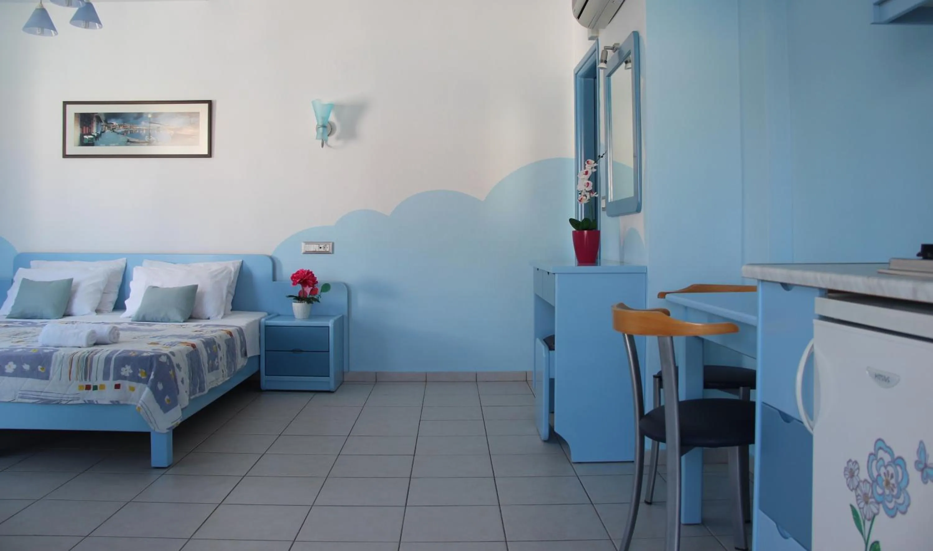 Bed in Mastorakis Village