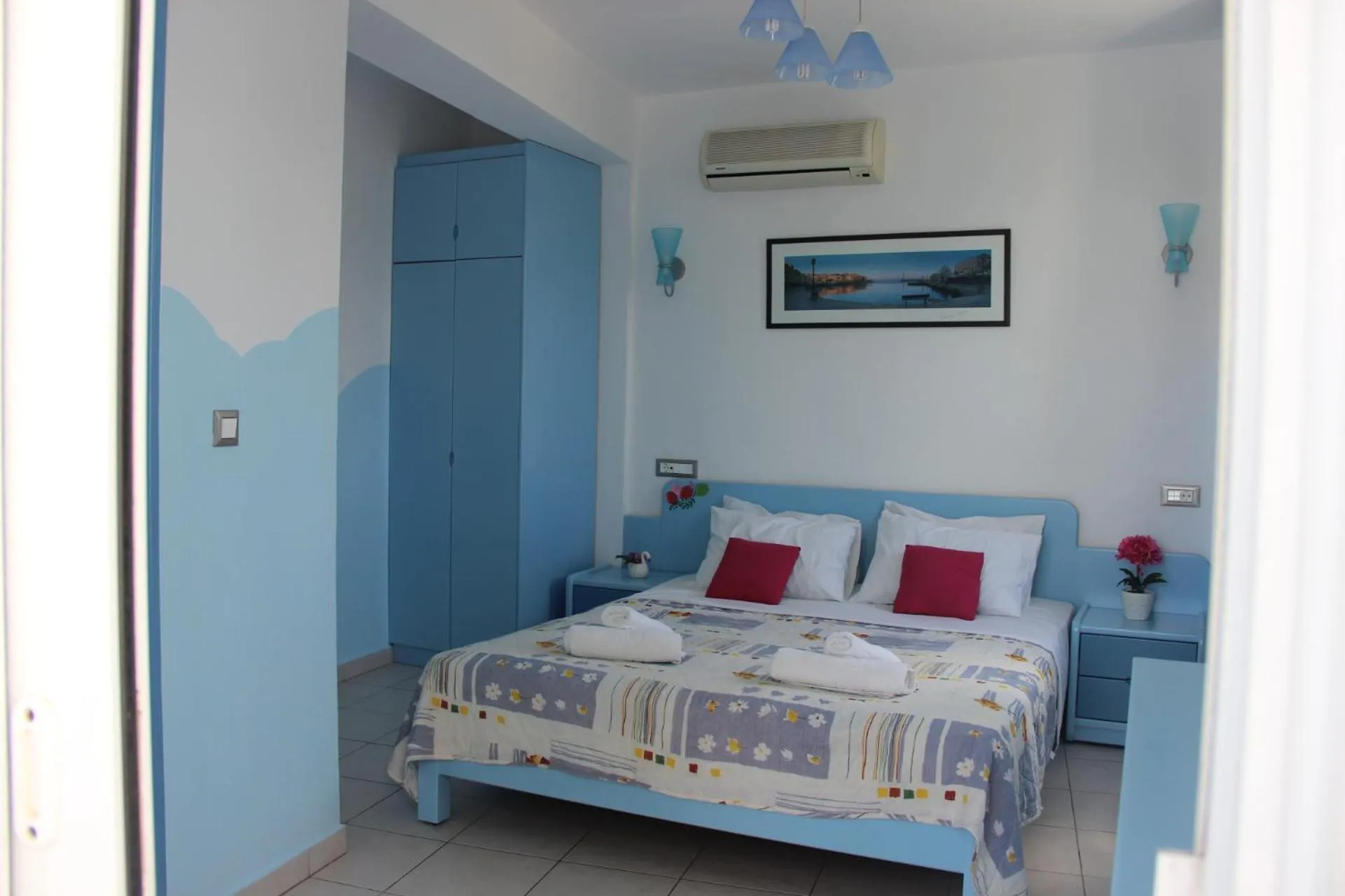 Bed in Mastorakis Village