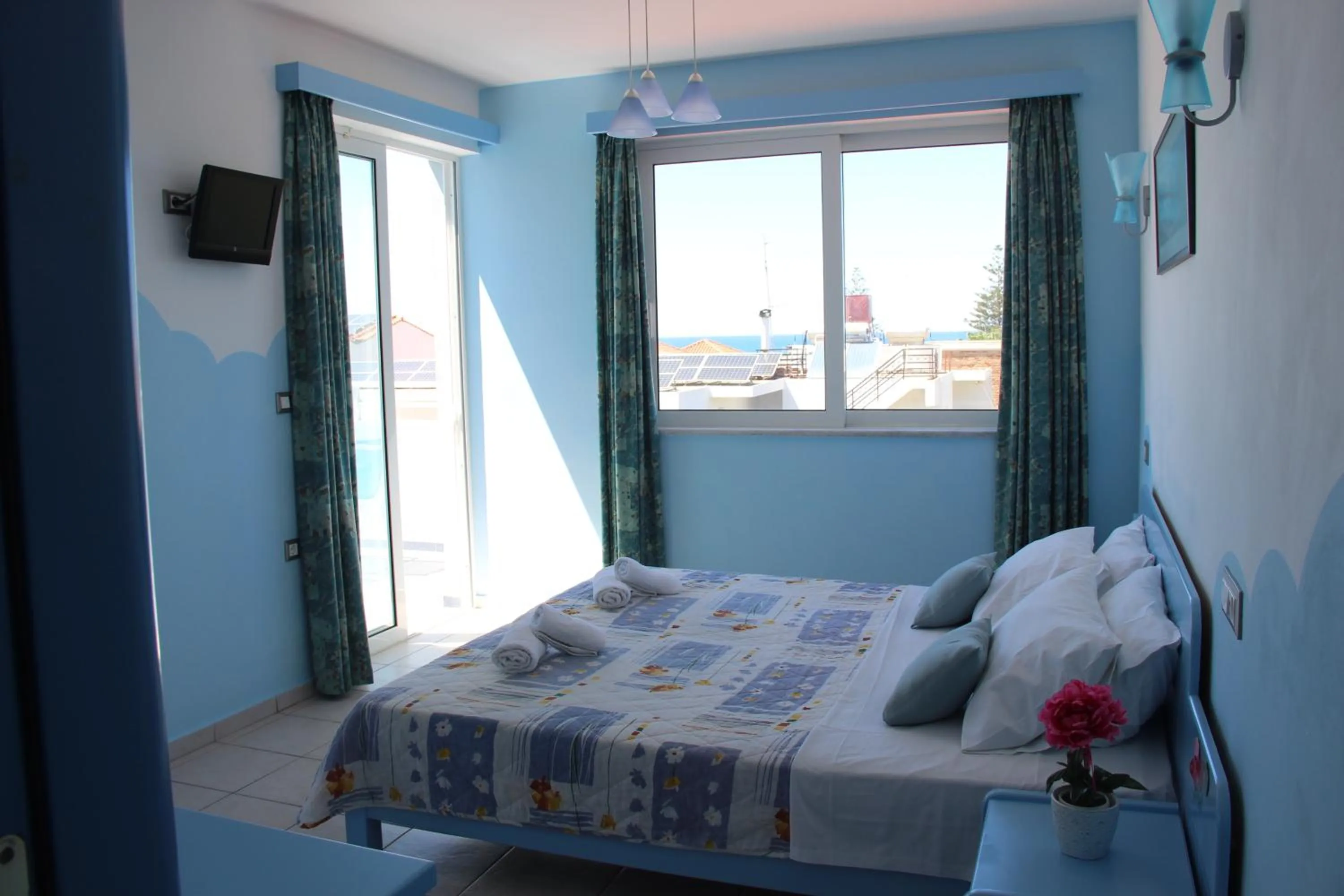 Bed in Mastorakis Village