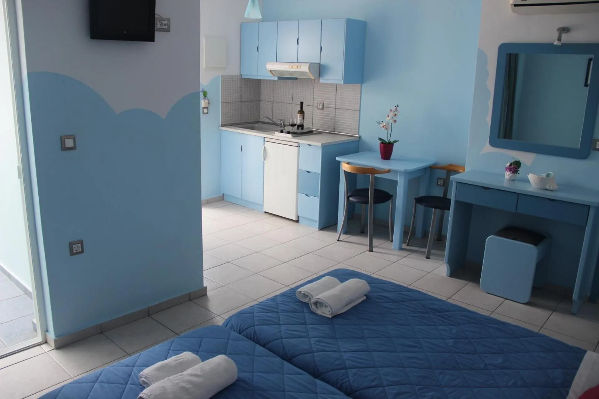 Bed in Mastorakis Village