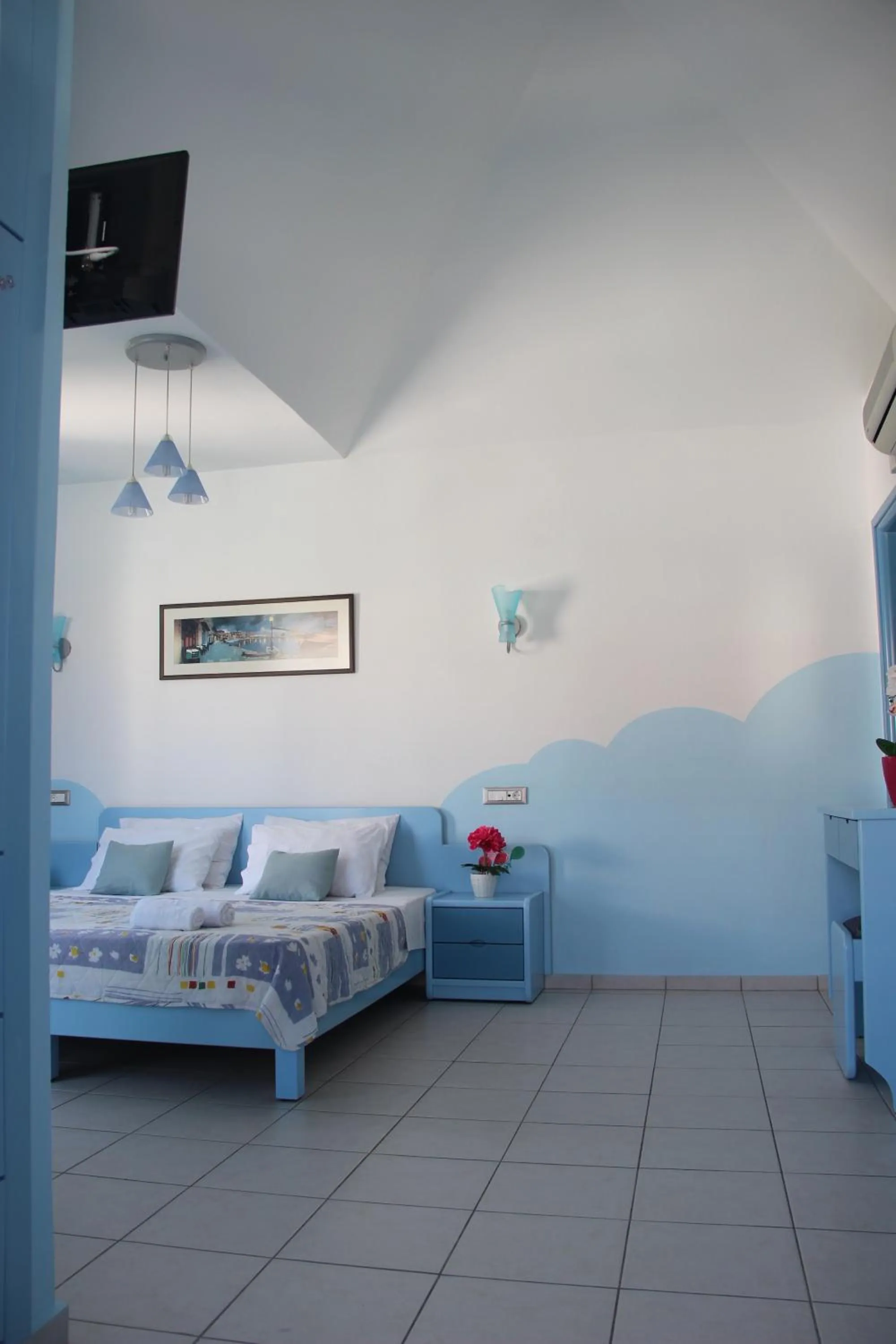 Bed in Mastorakis Village