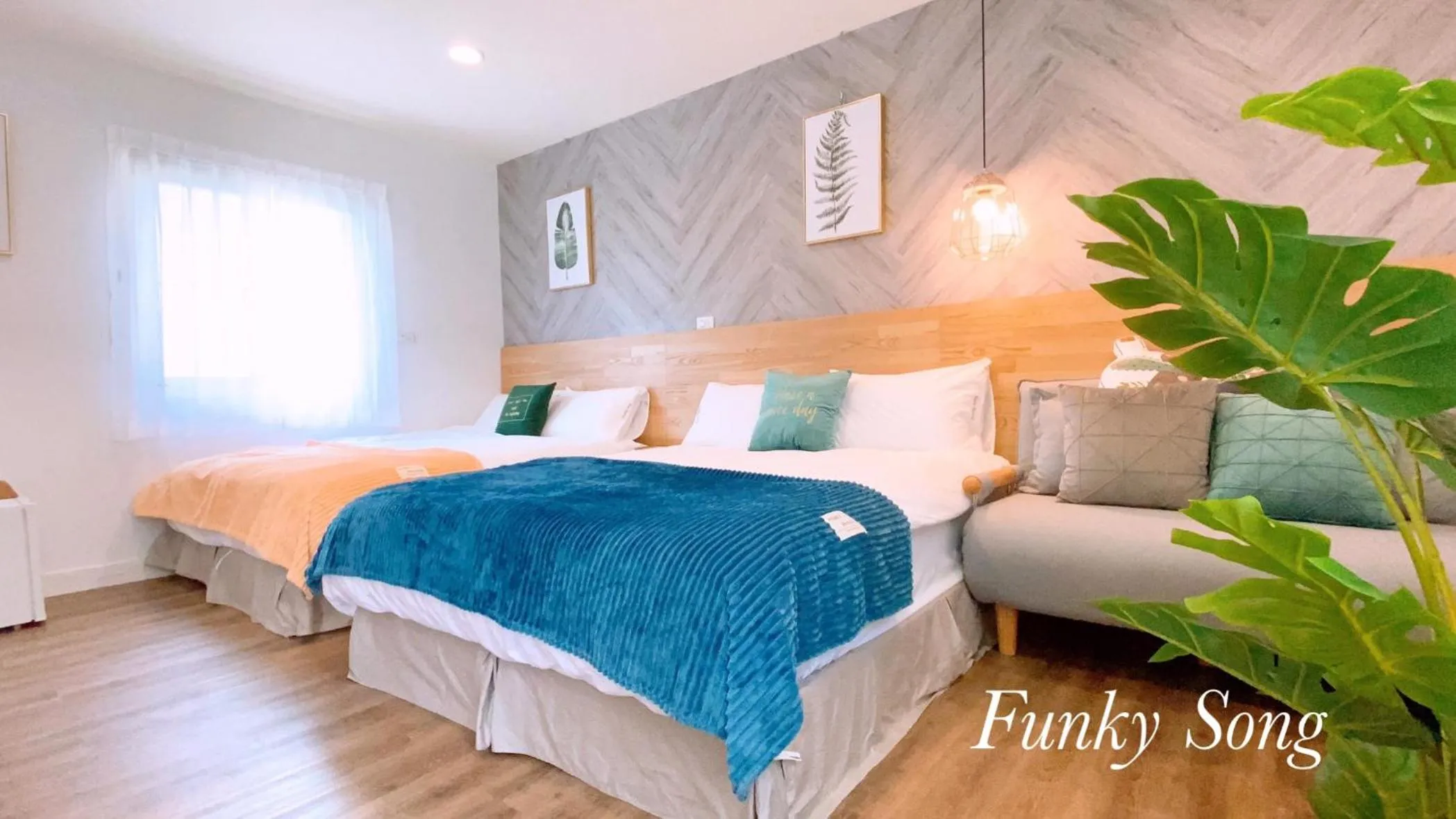 Bedroom, Bed in Funky Song