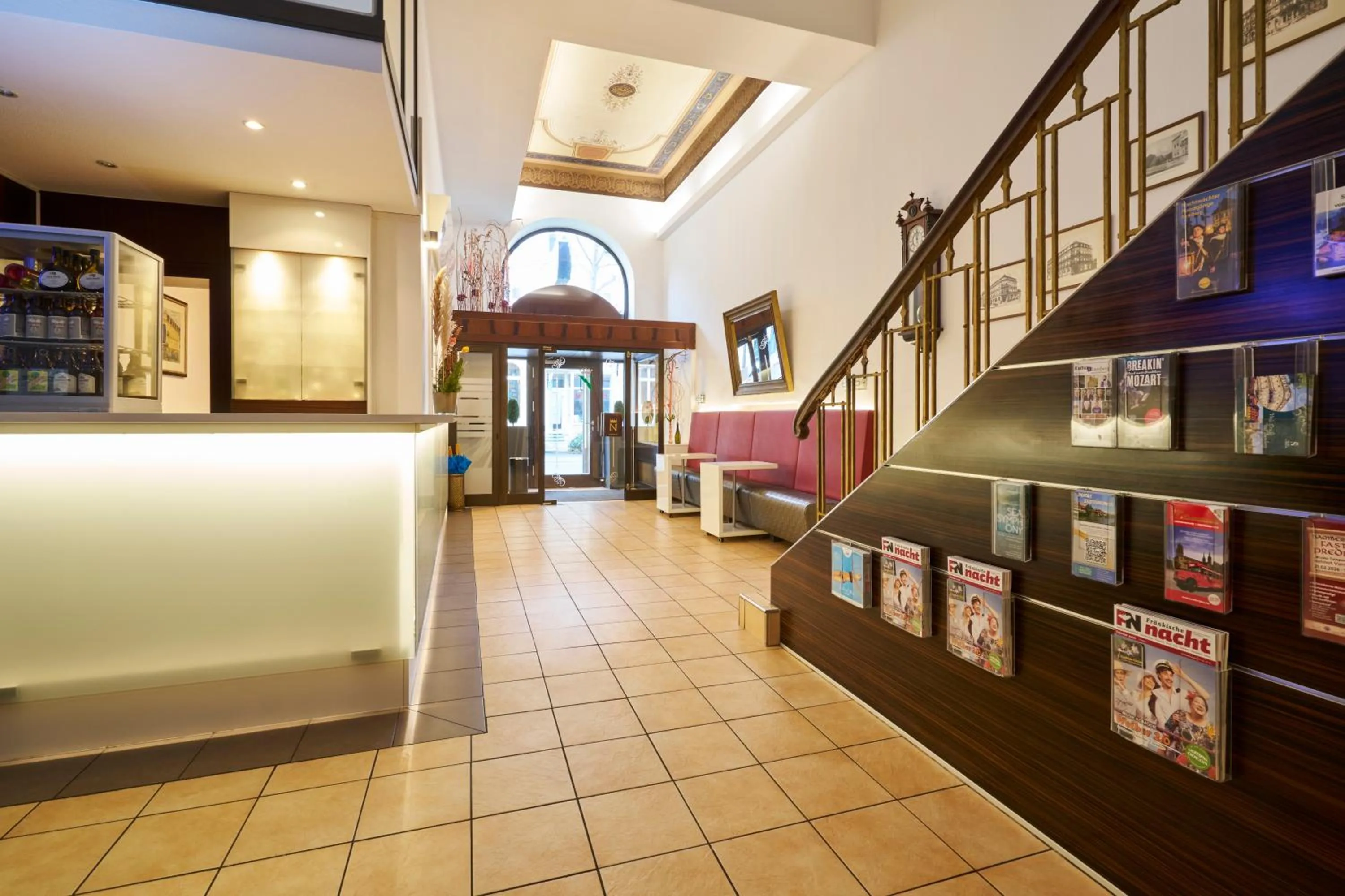 Lobby or reception in Hotel National