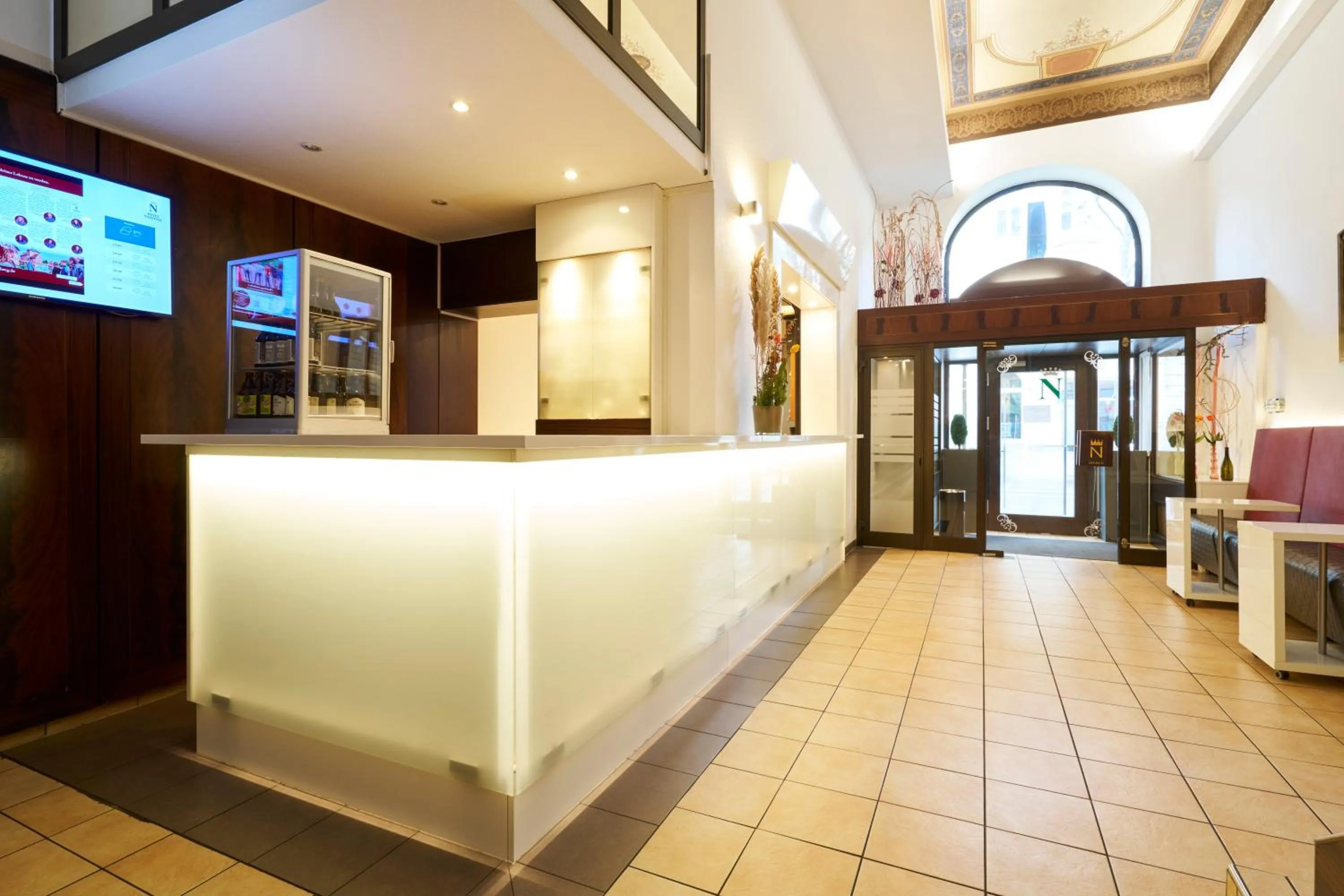 Lobby or reception in Hotel National