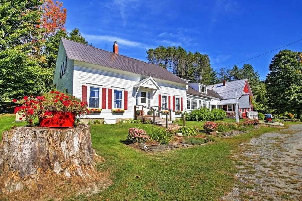Property building in Craftsbury Farmhouse
