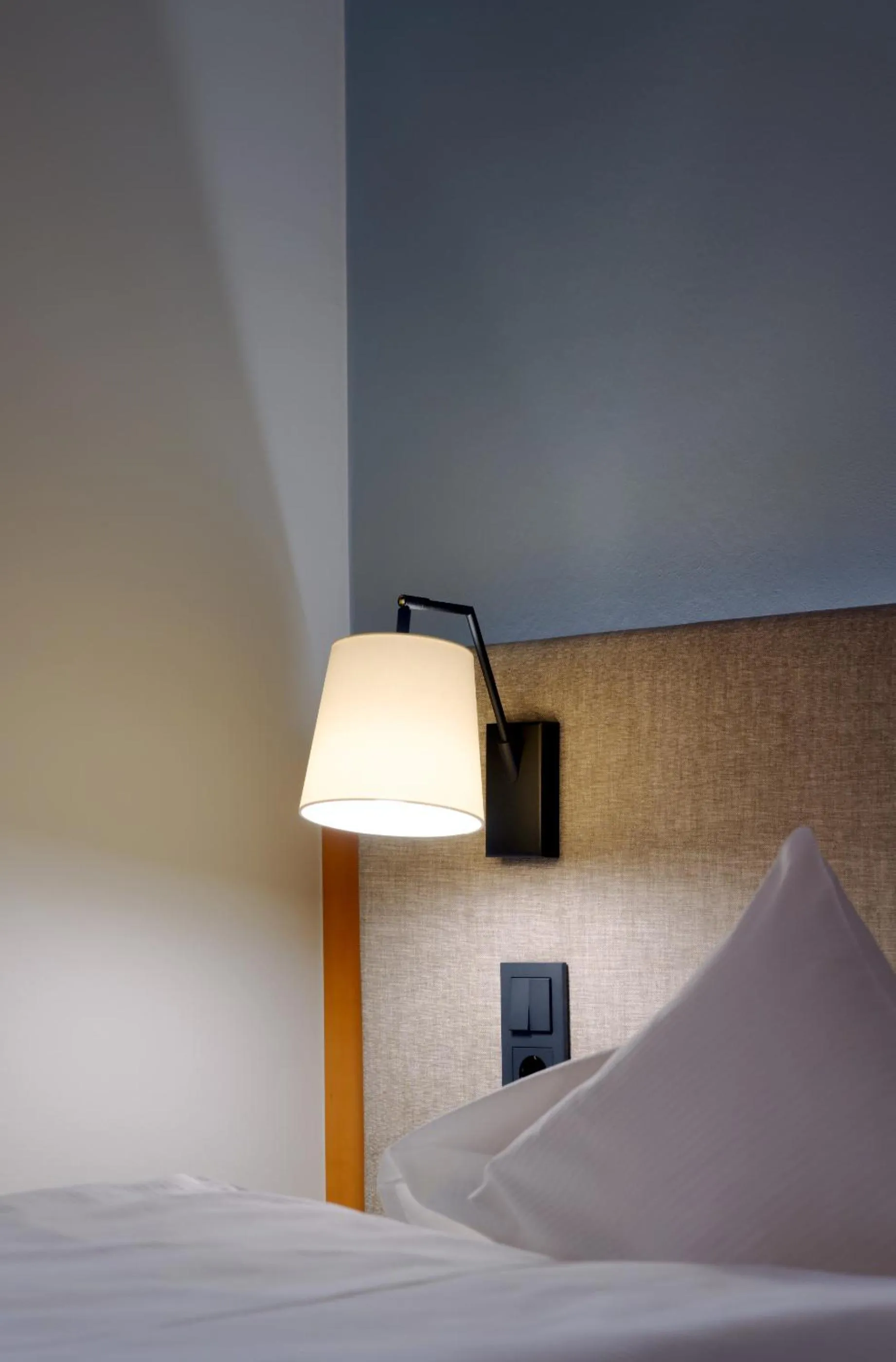 Decorative detail, Bed in Hotel am Kloster