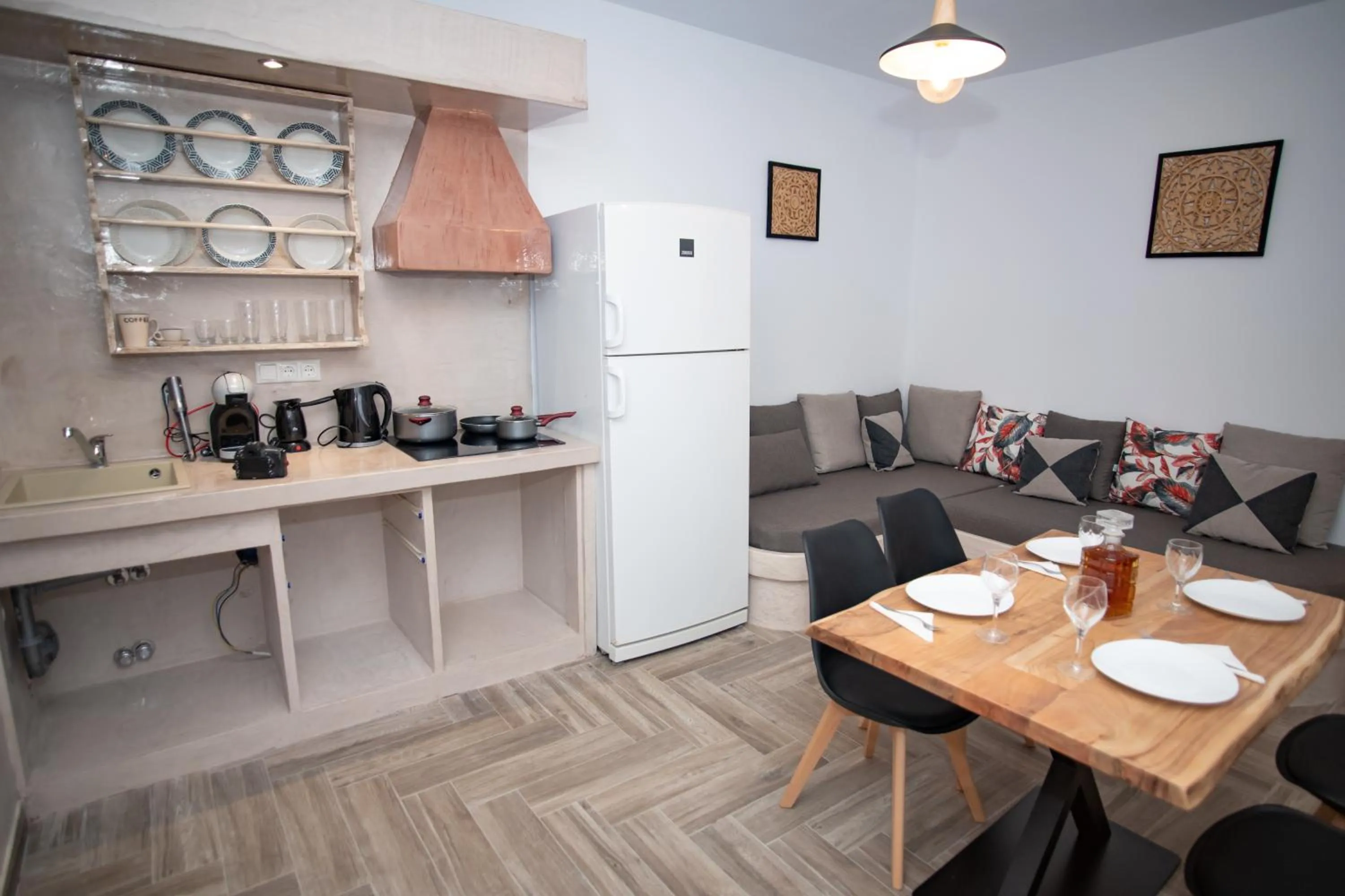 Kitchen or kitchenette in Alta Vista Naxos