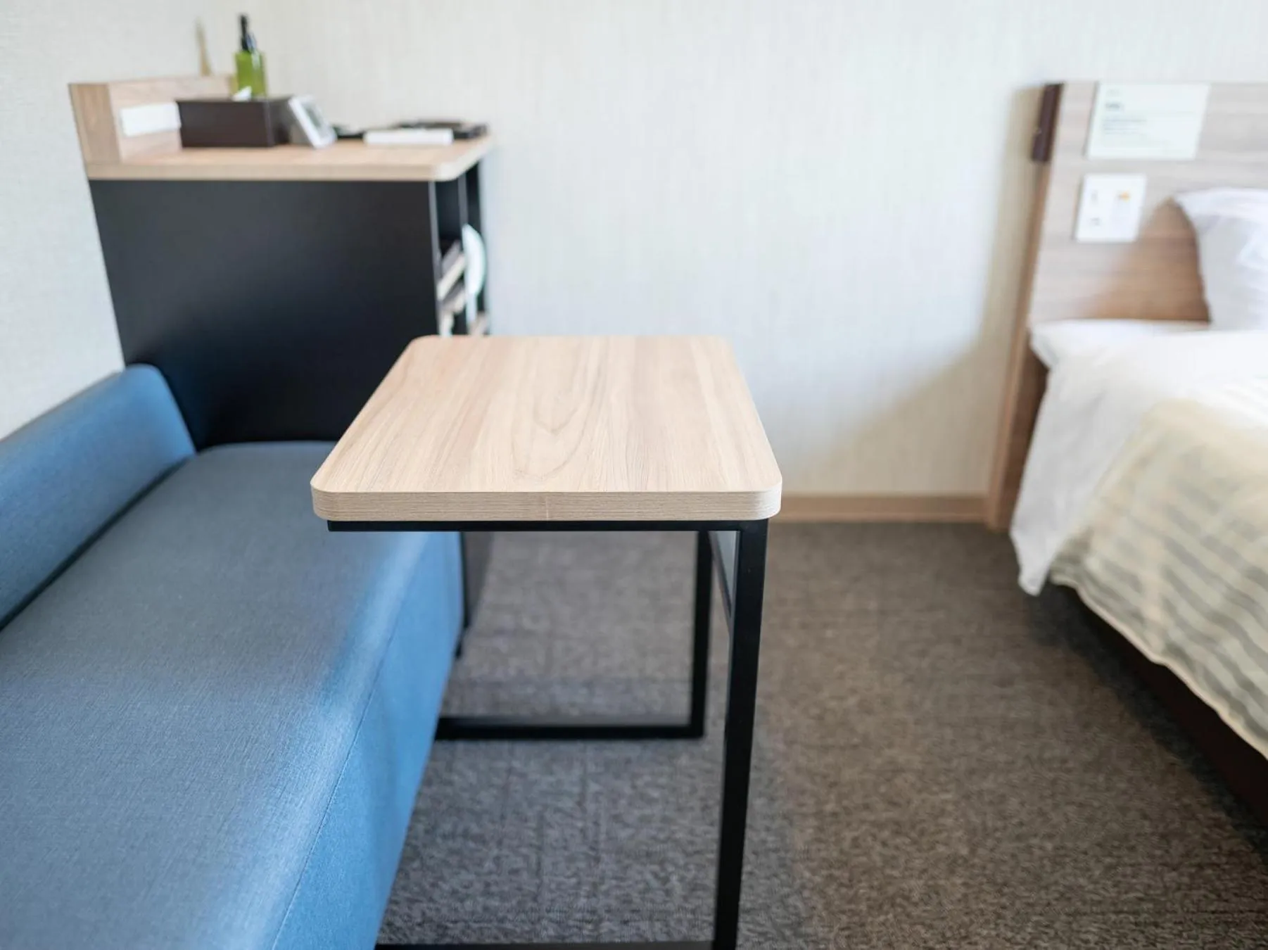 Bed in Super Hotel Iyo Saijo