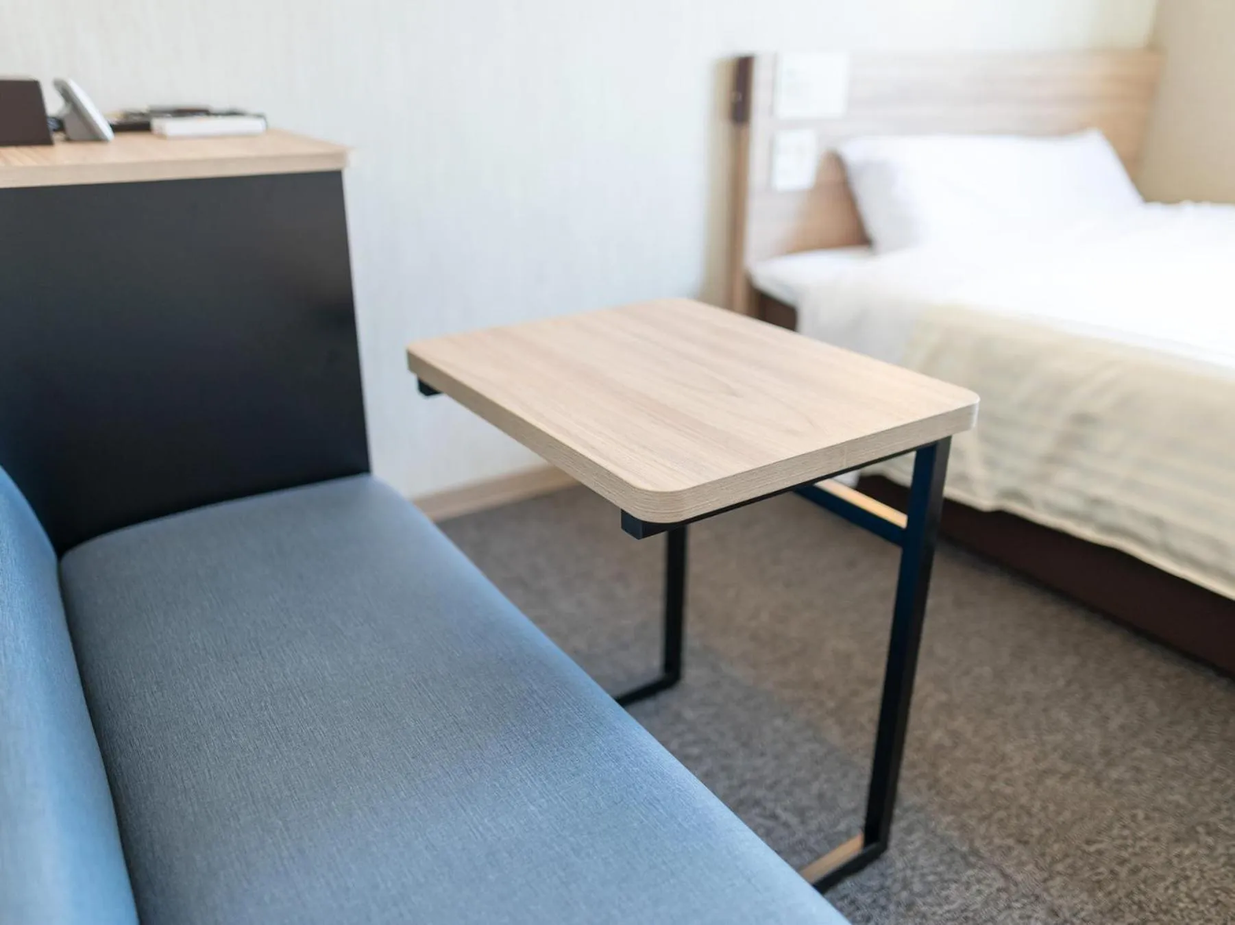 Bed in Super Hotel Iyo Saijo