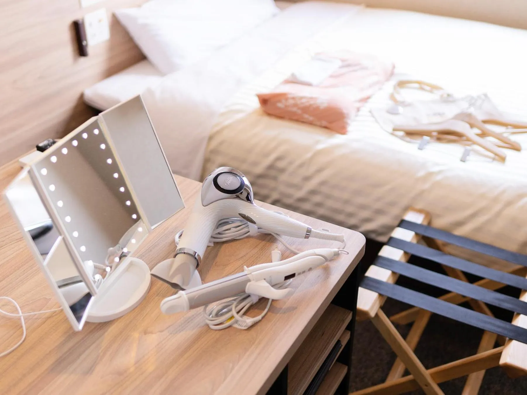 Bed in Super Hotel Iyo Saijo