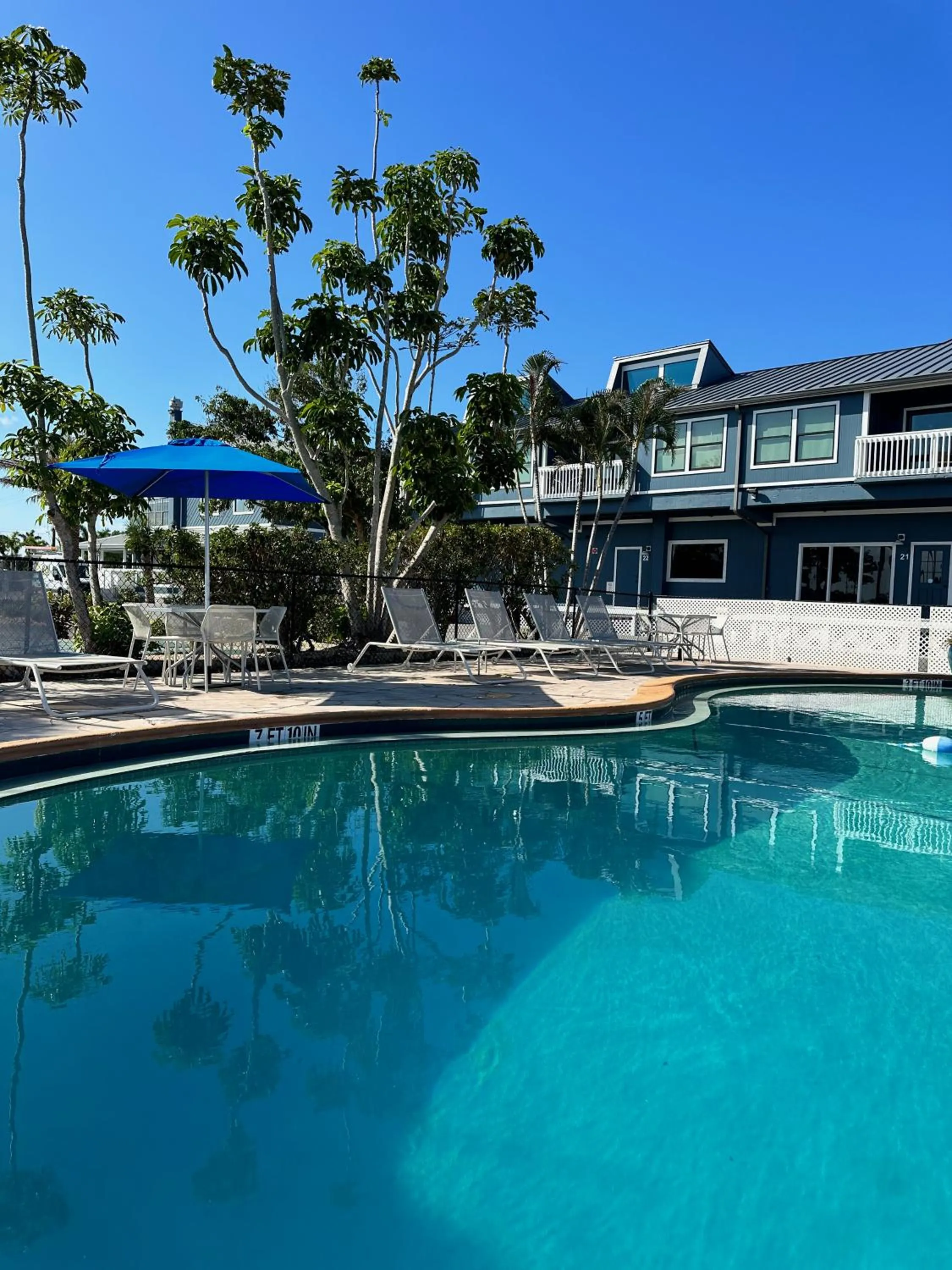 Swimming pool in The Suites at Fishermen's Village - 2 Bedroom Suites