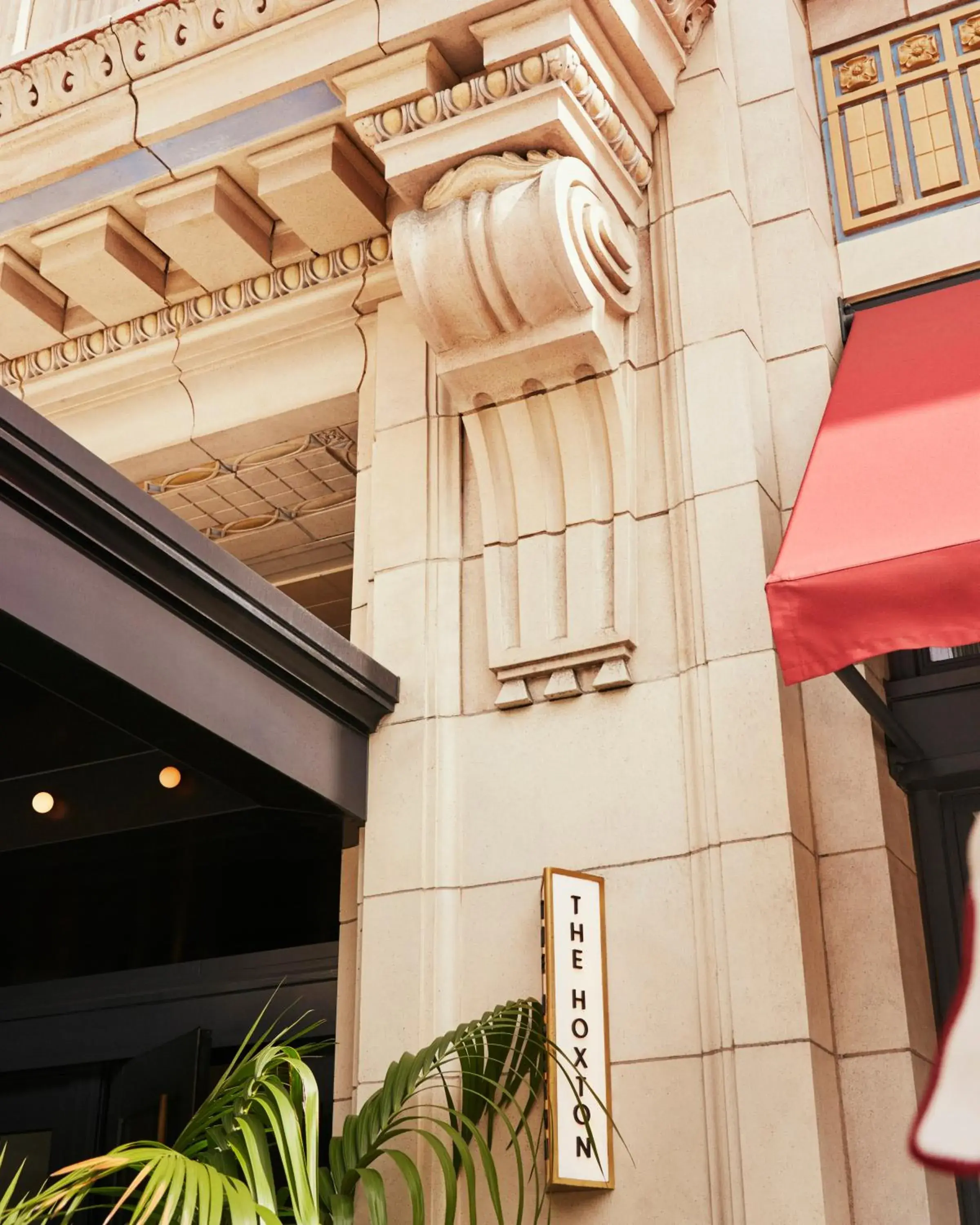 Facade/entrance in The Hoxton, Downtown LA Facade/entrance in The Hoxton, Downtown LA