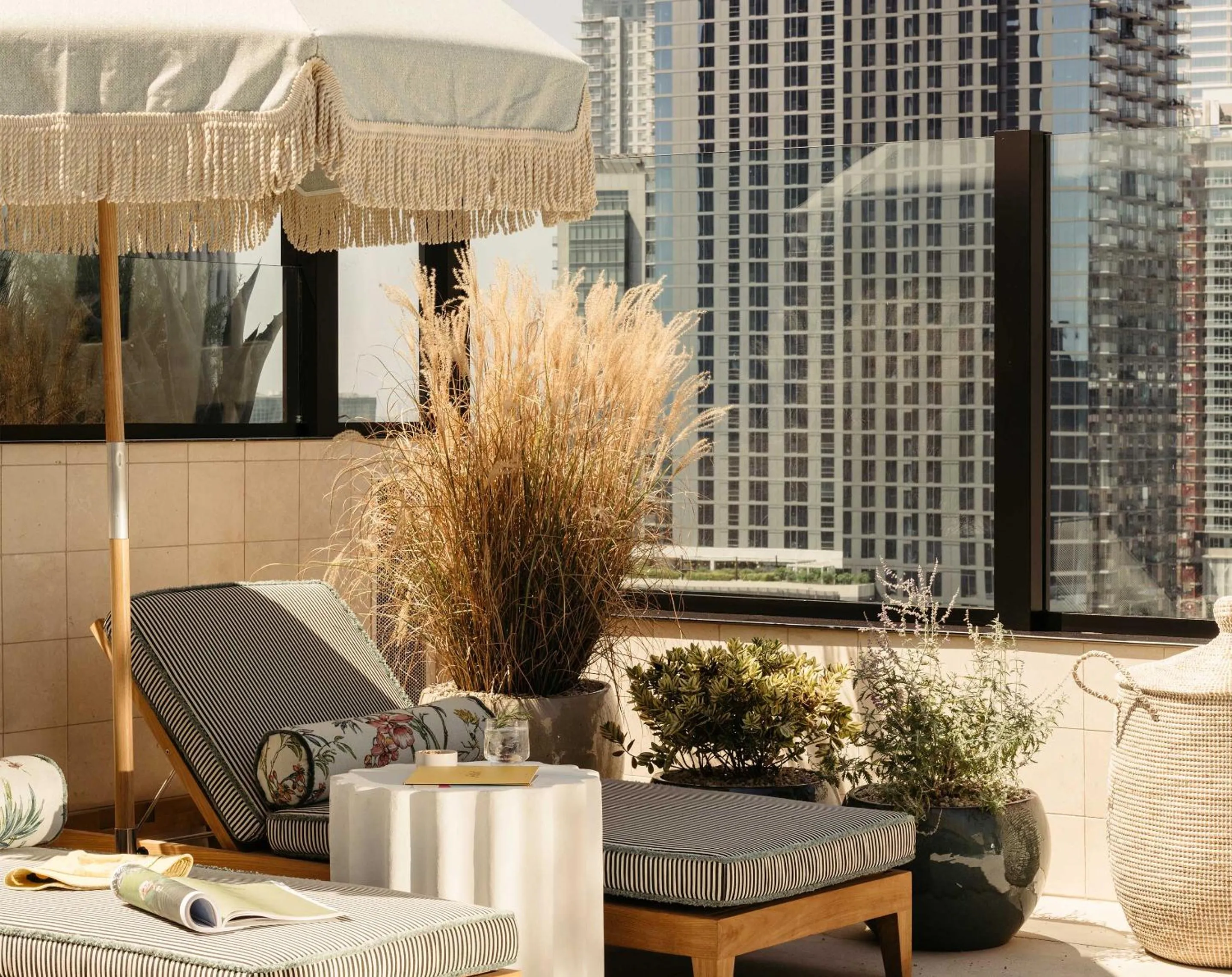 Patio in The Hoxton, Downtown LA