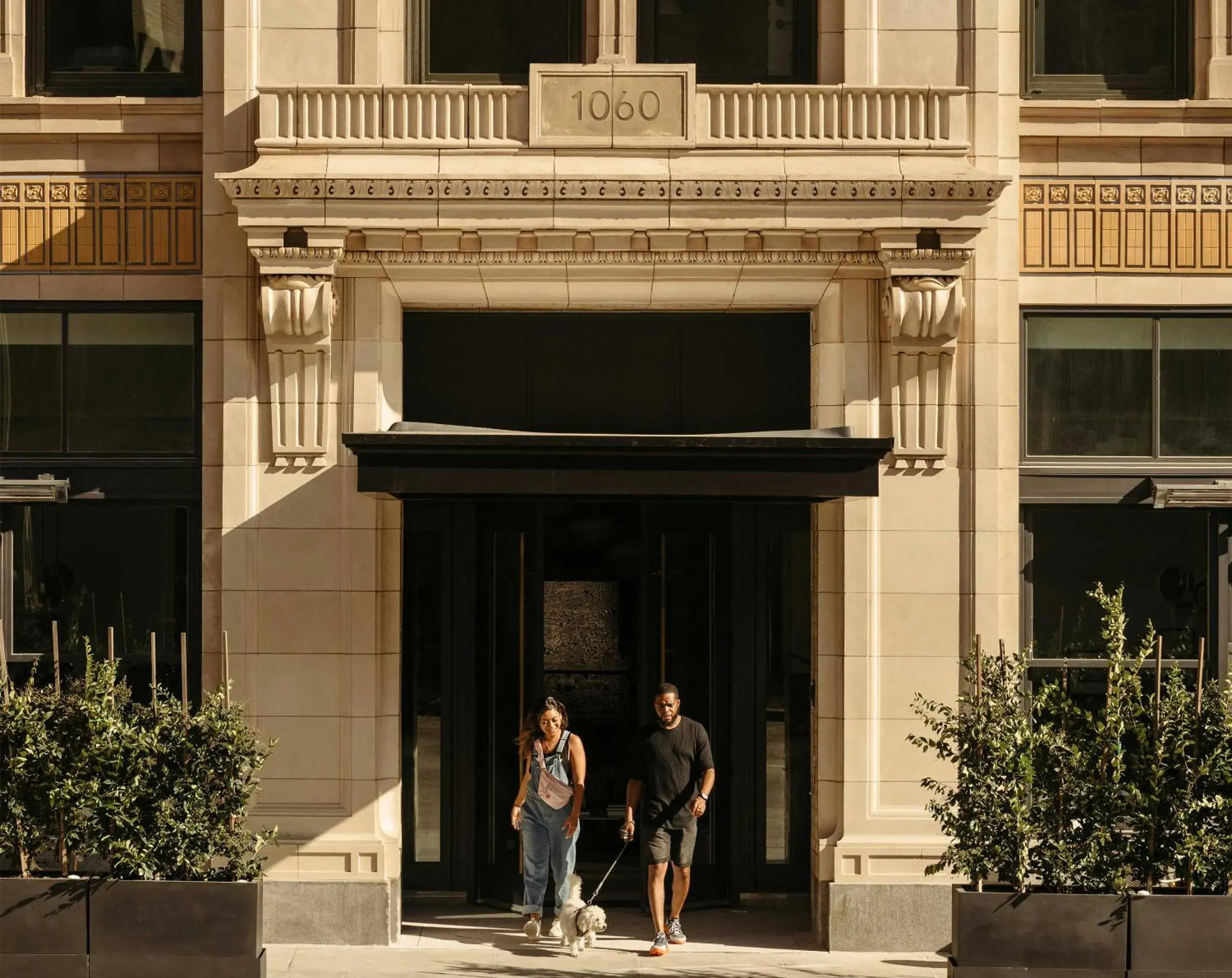 Facade/entrance in The Hoxton, Downtown LA Facade/entrance in The Hoxton, Downtown LA