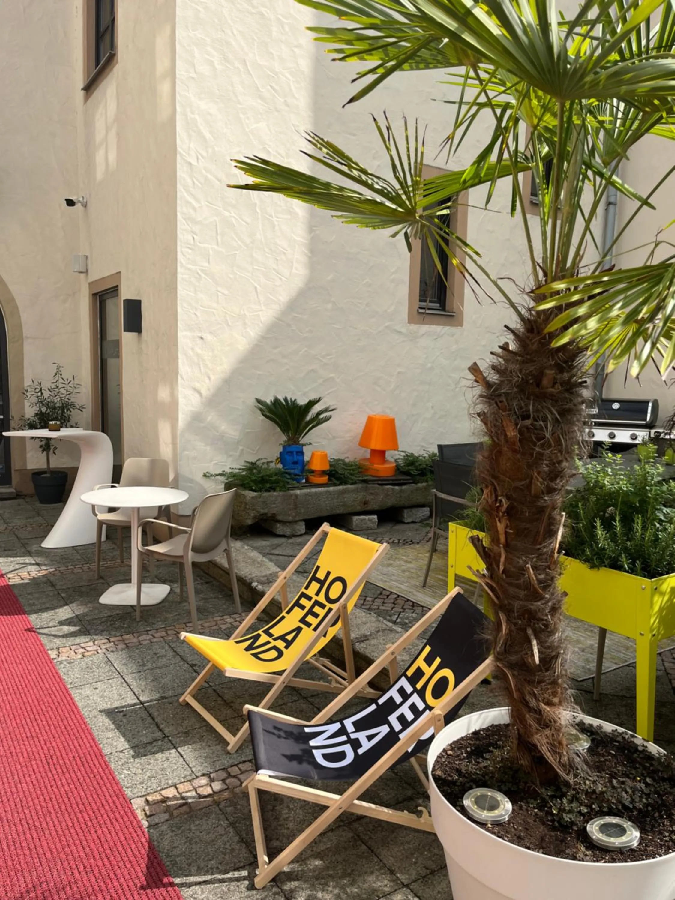 Balcony/Terrace in Hotel Maxplatz