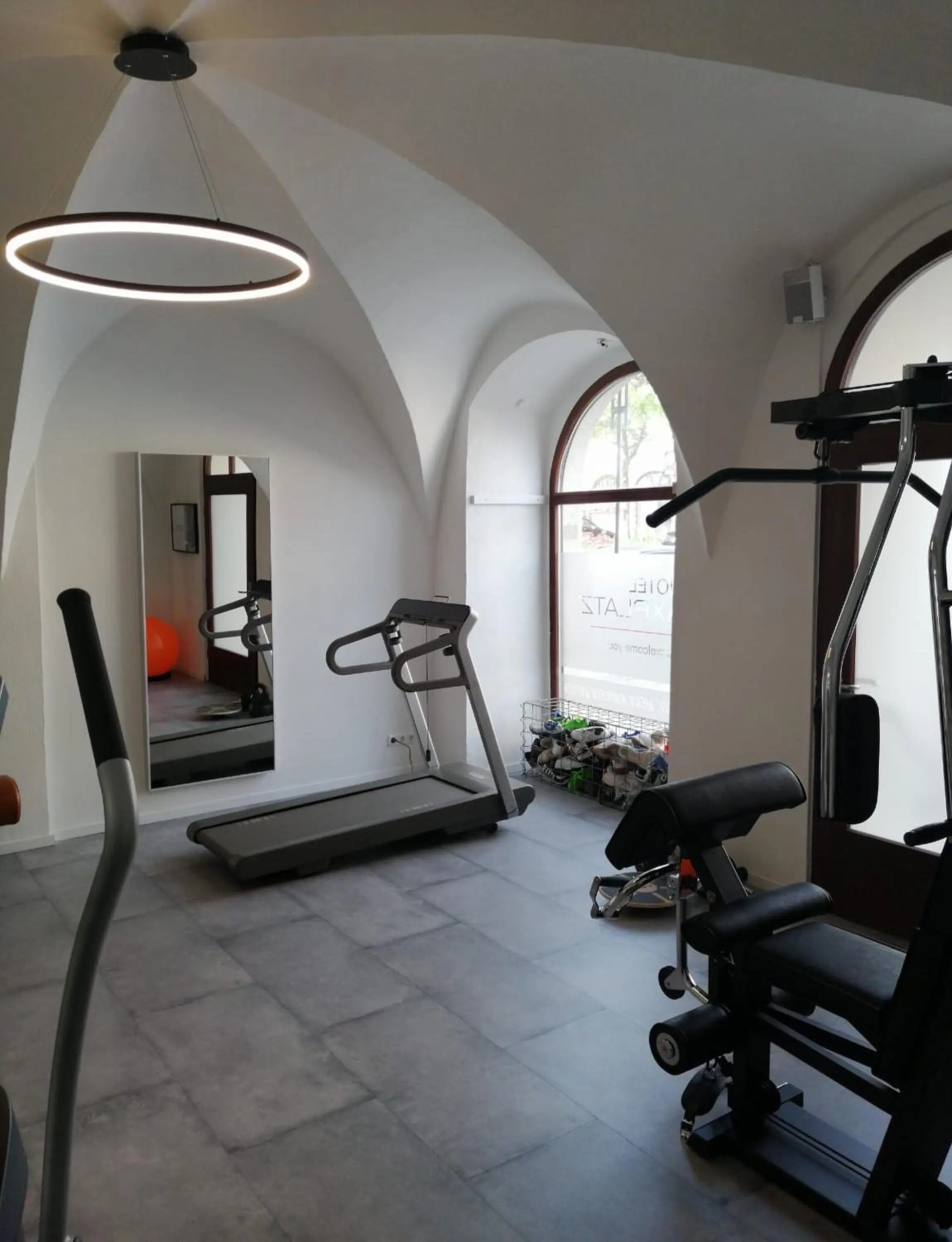 Fitness centre/facilities in Hotel Maxplatz