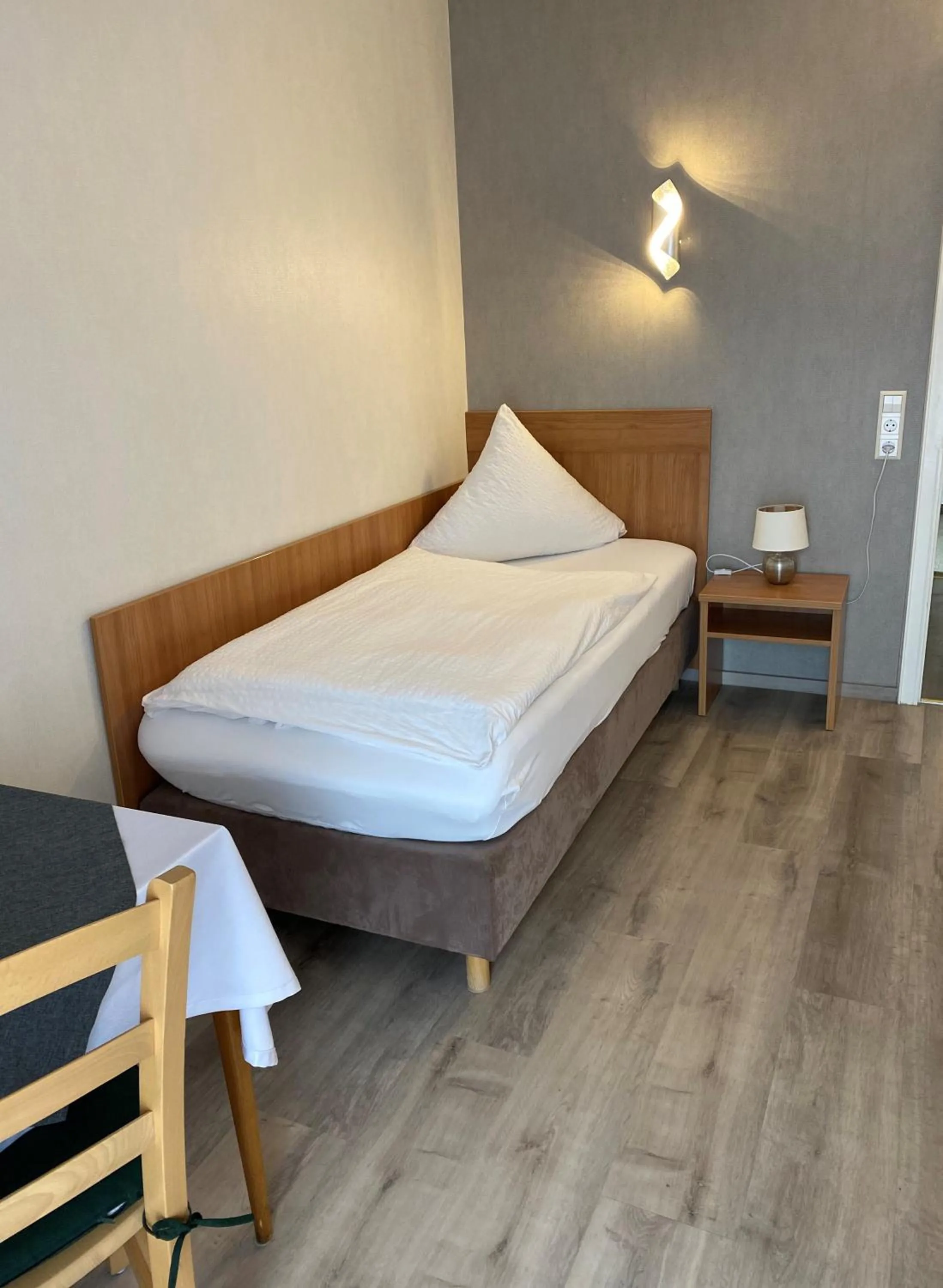 Bed in Gästehaus Gisela