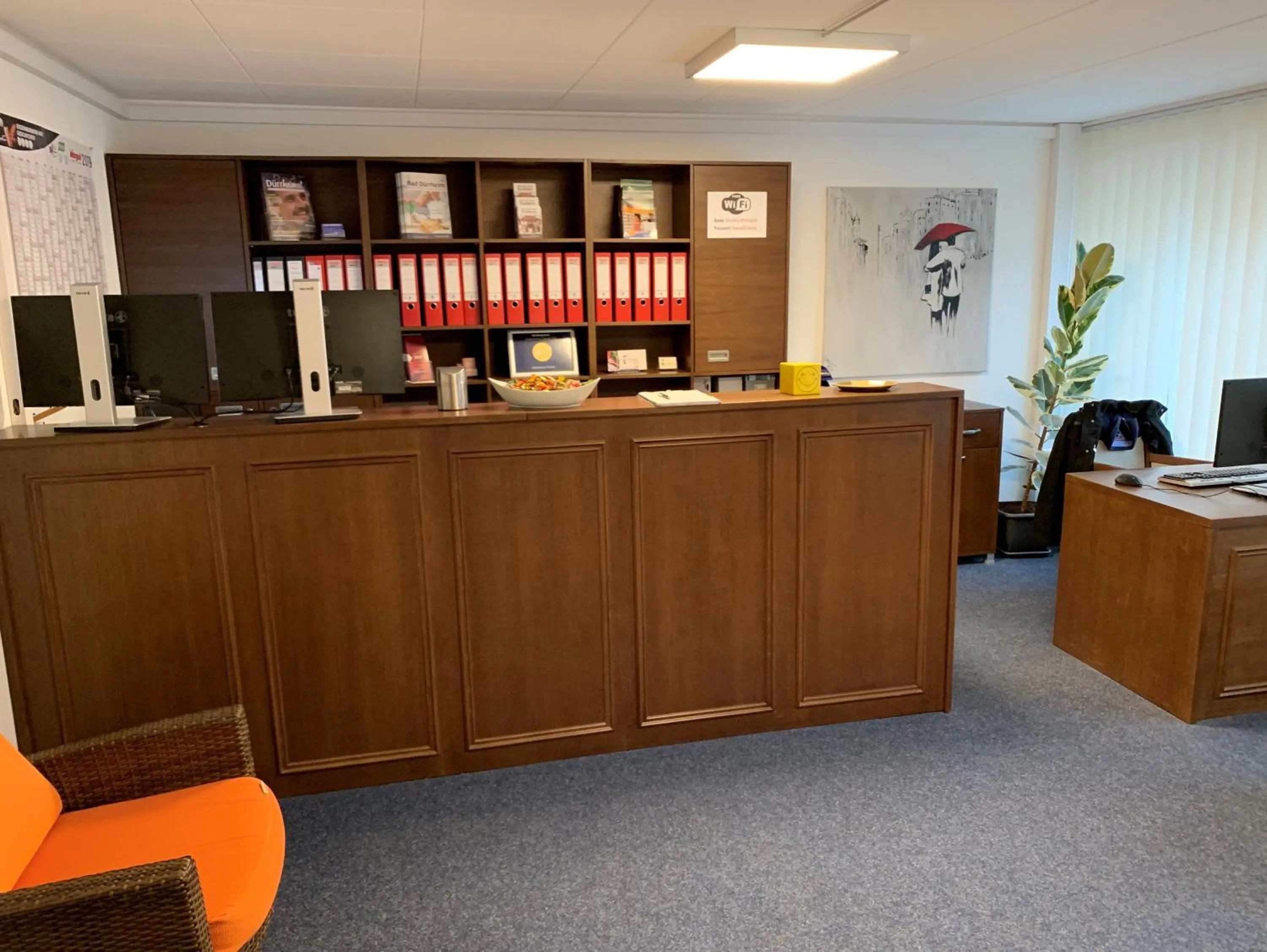 Lobby or reception in Gästehaus Gisela