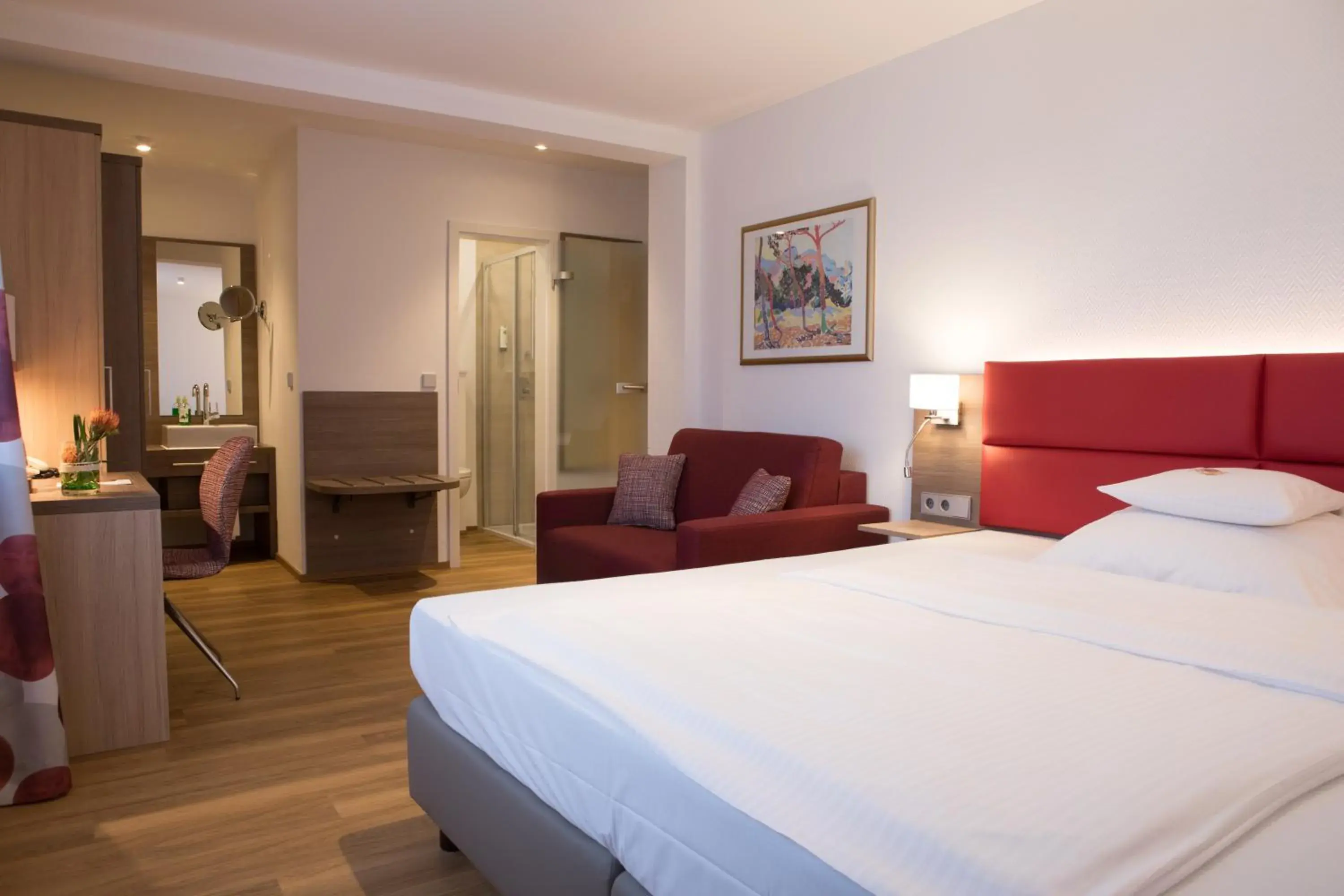 Photo of the whole room, Bed in JOTT Wolfsburg-Sandkamp FREE PARKING Photo of the whole room, Bed in JOTT Wolfsburg-Sandkamp FREE PARKING