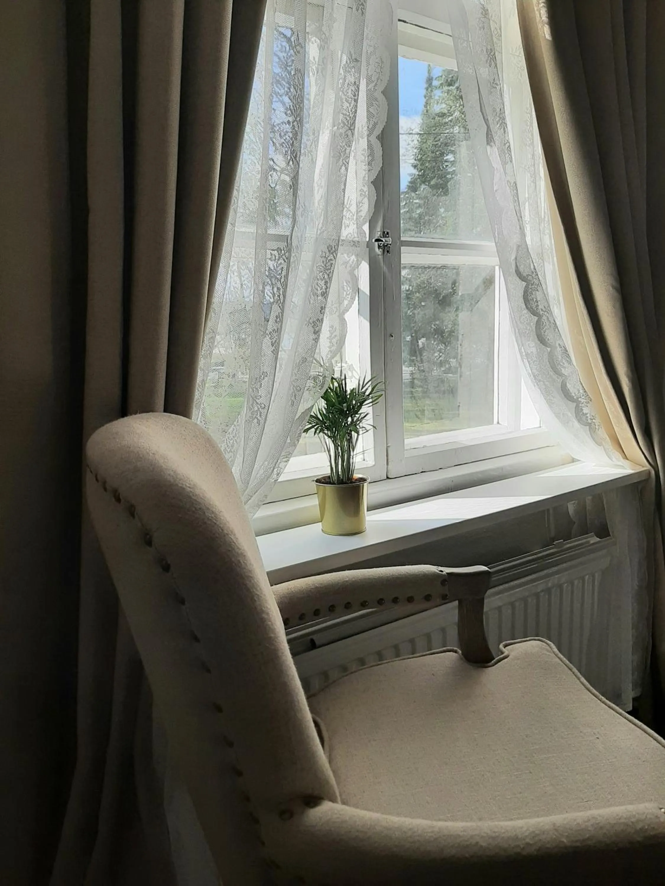 Seating area in Saarijärven Ruustinna Oy