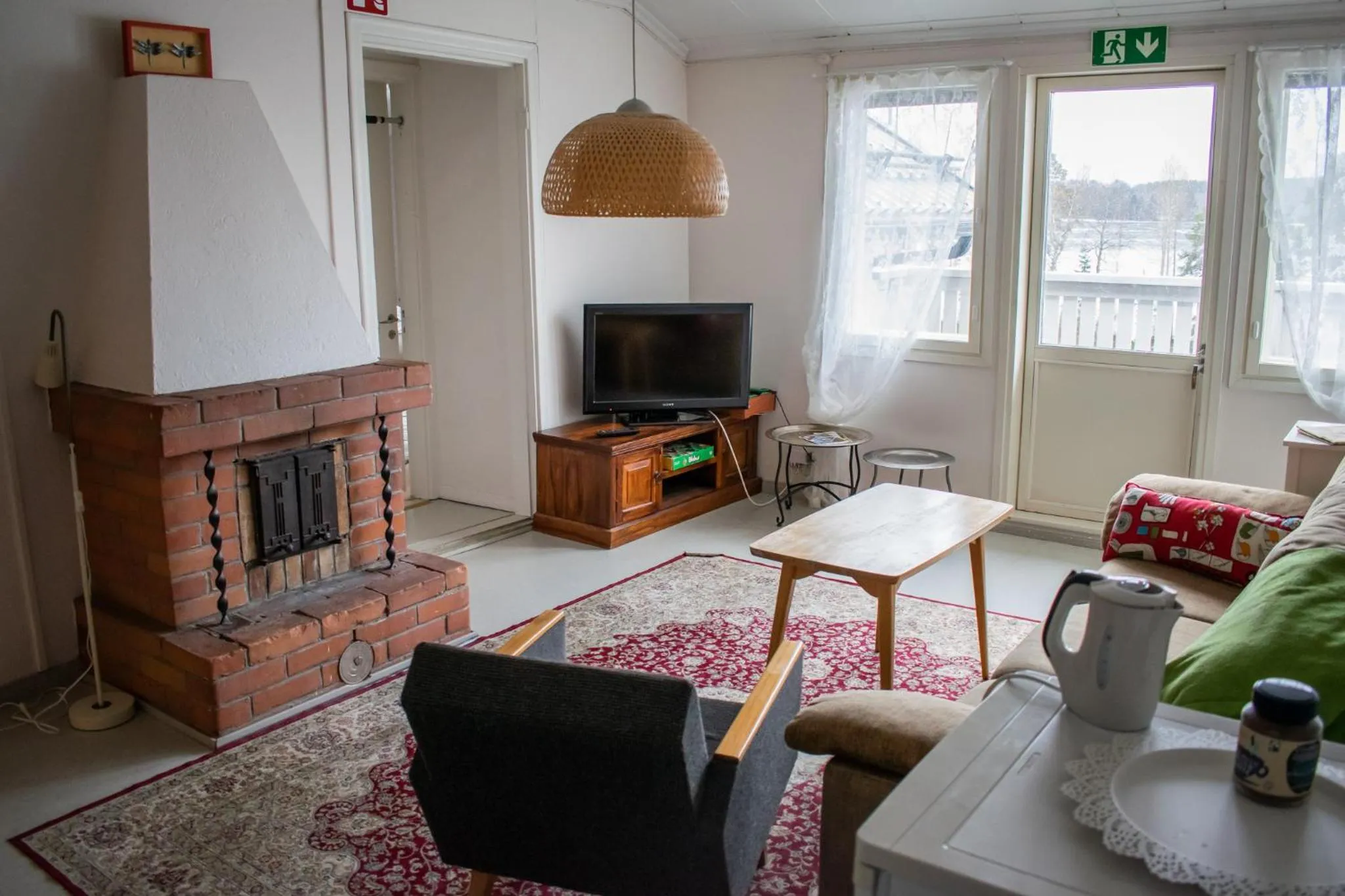 Communal lounge/ TV room in Saarijärven Ruustinna Oy