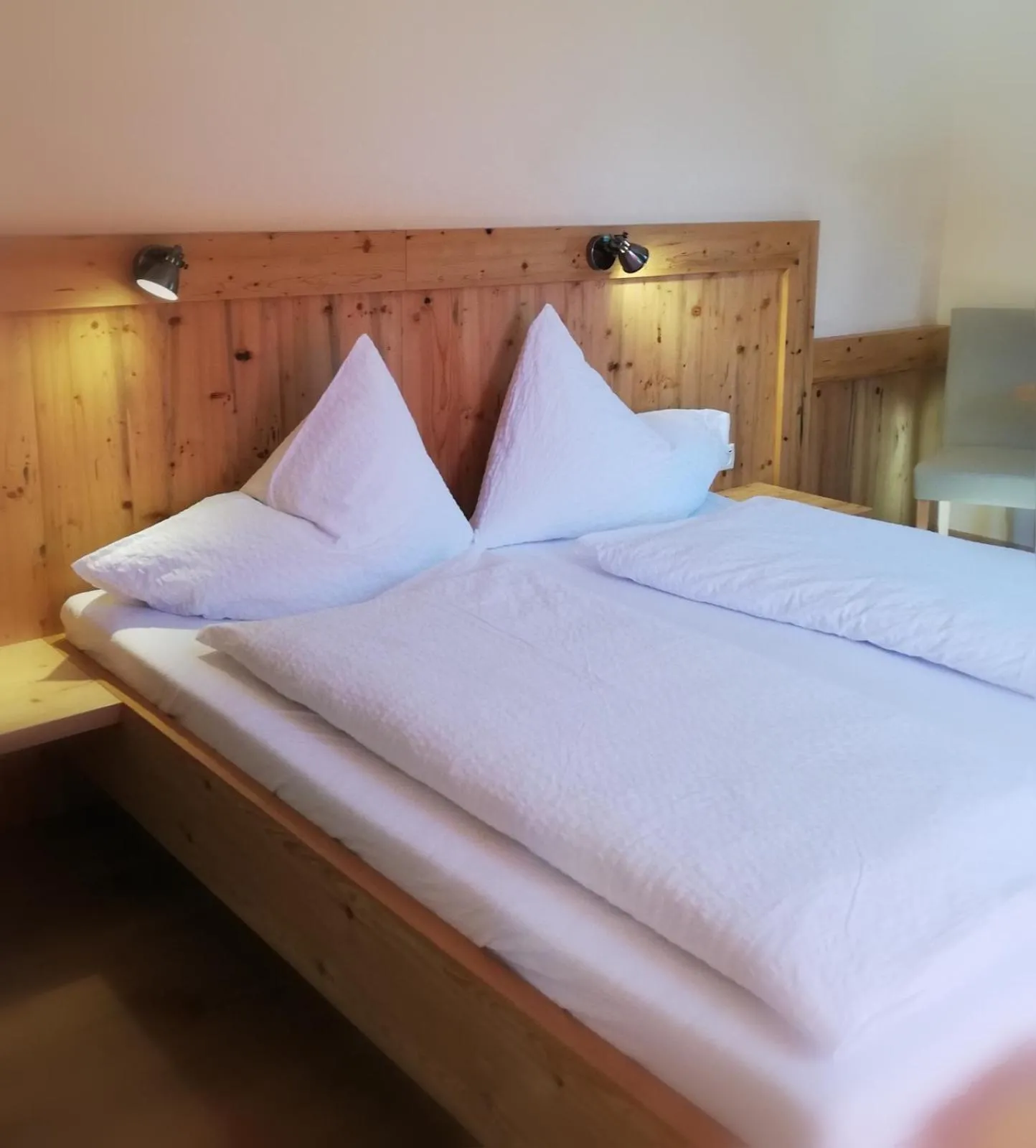 Bed in Pension Stammerhof