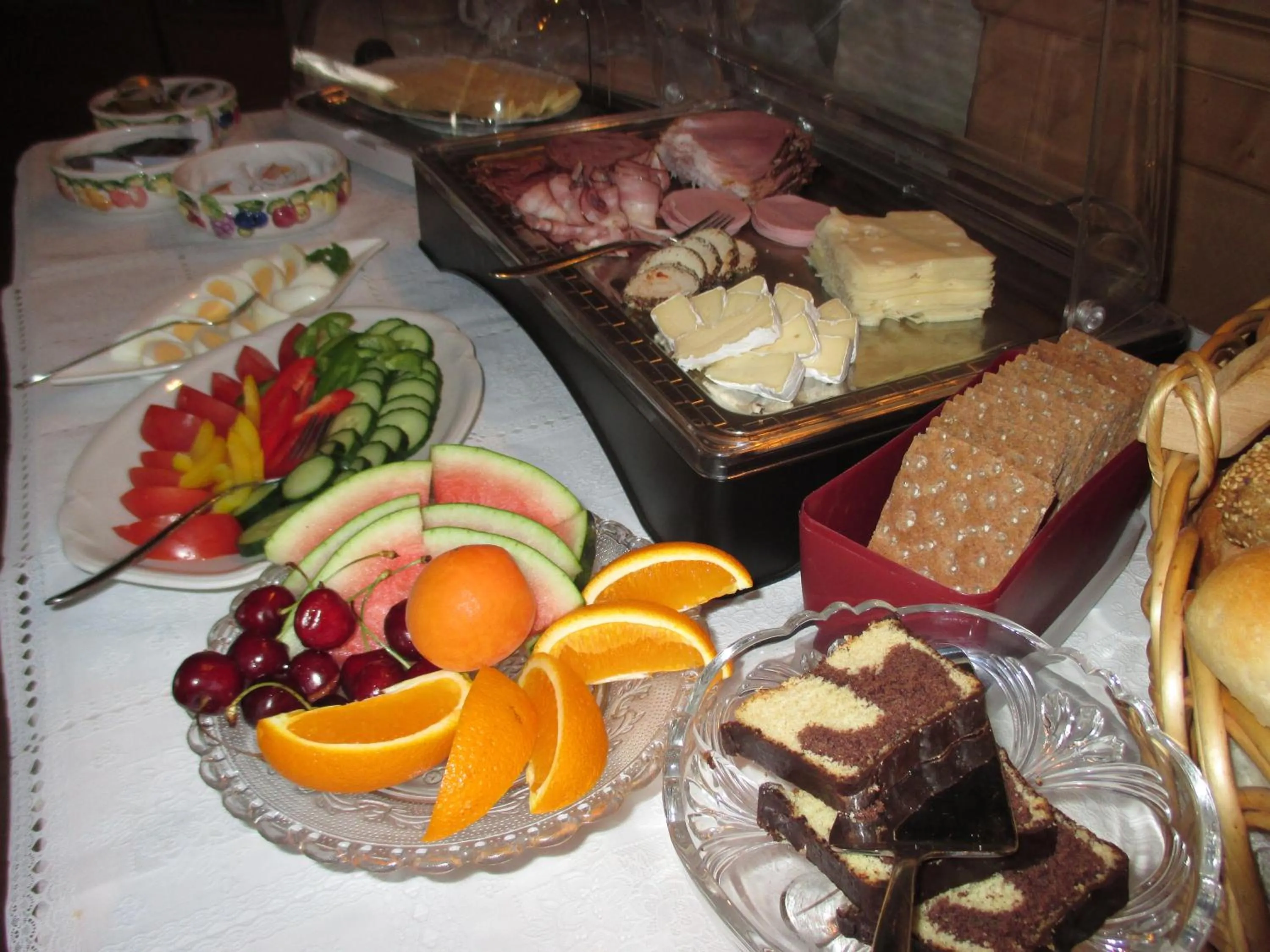 Buffet breakfast in Pension Stammerhof