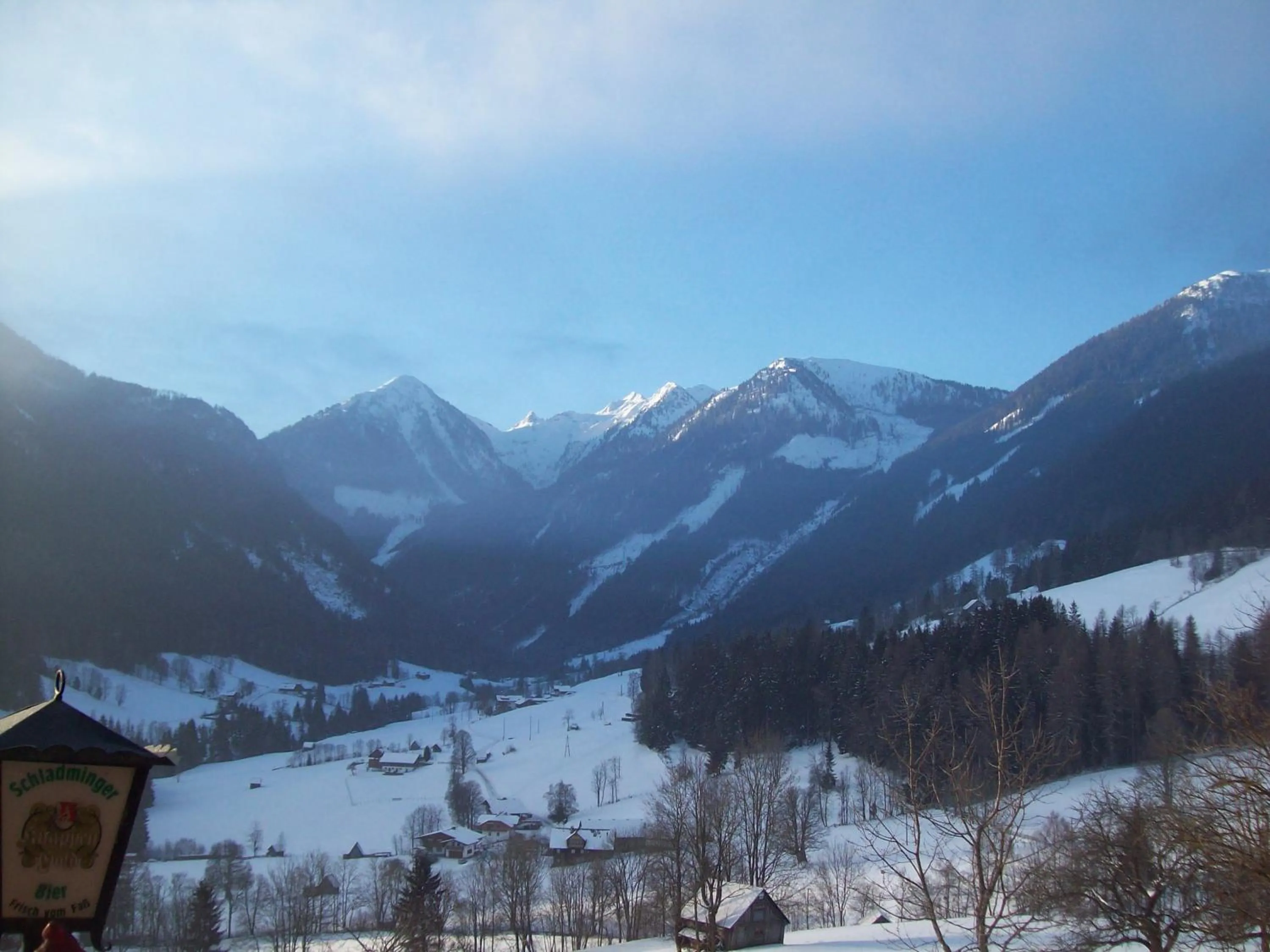 Mountain view in Pension Stammerhof