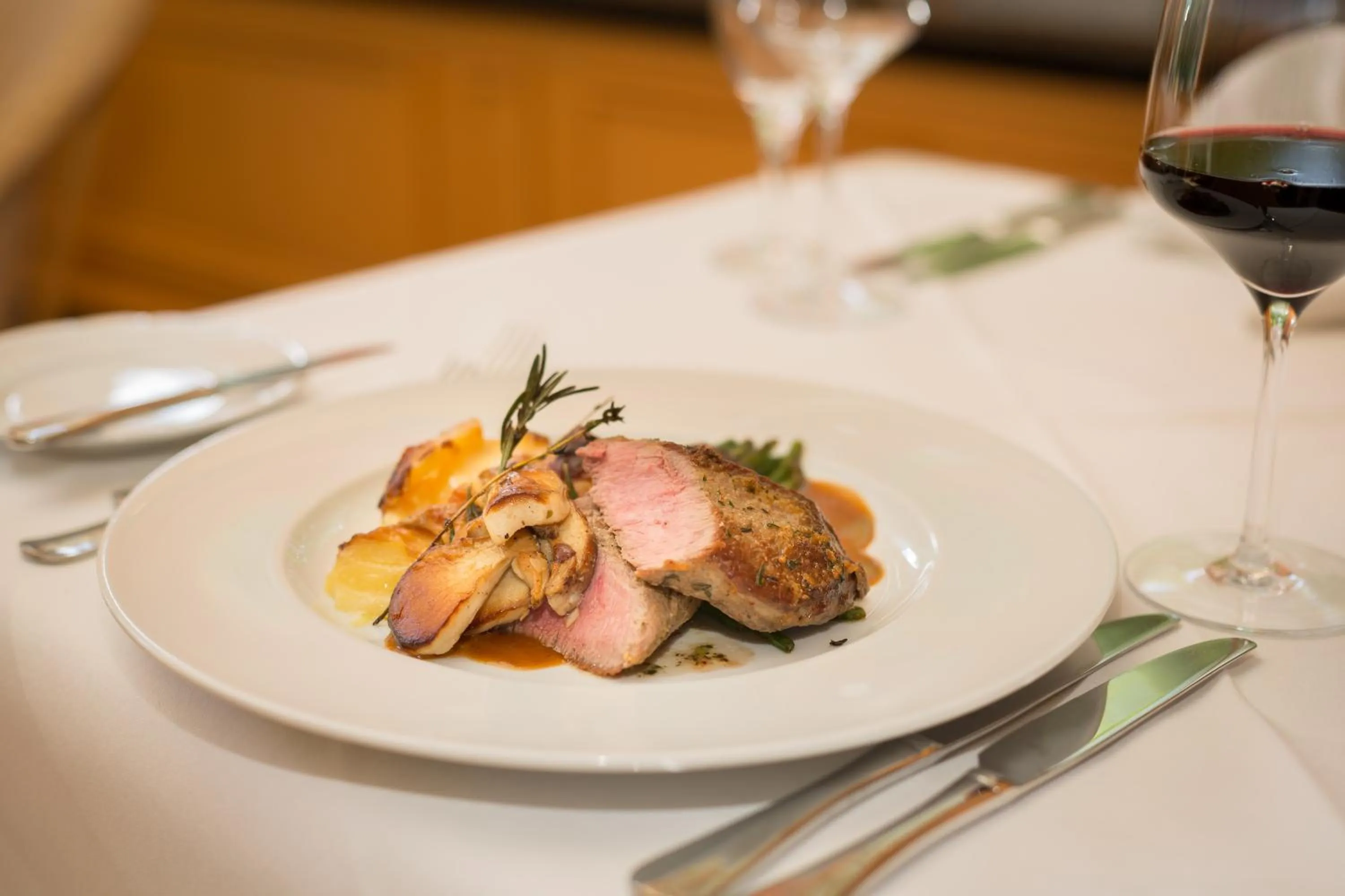 Food close-up in Atlantic Parkhotel