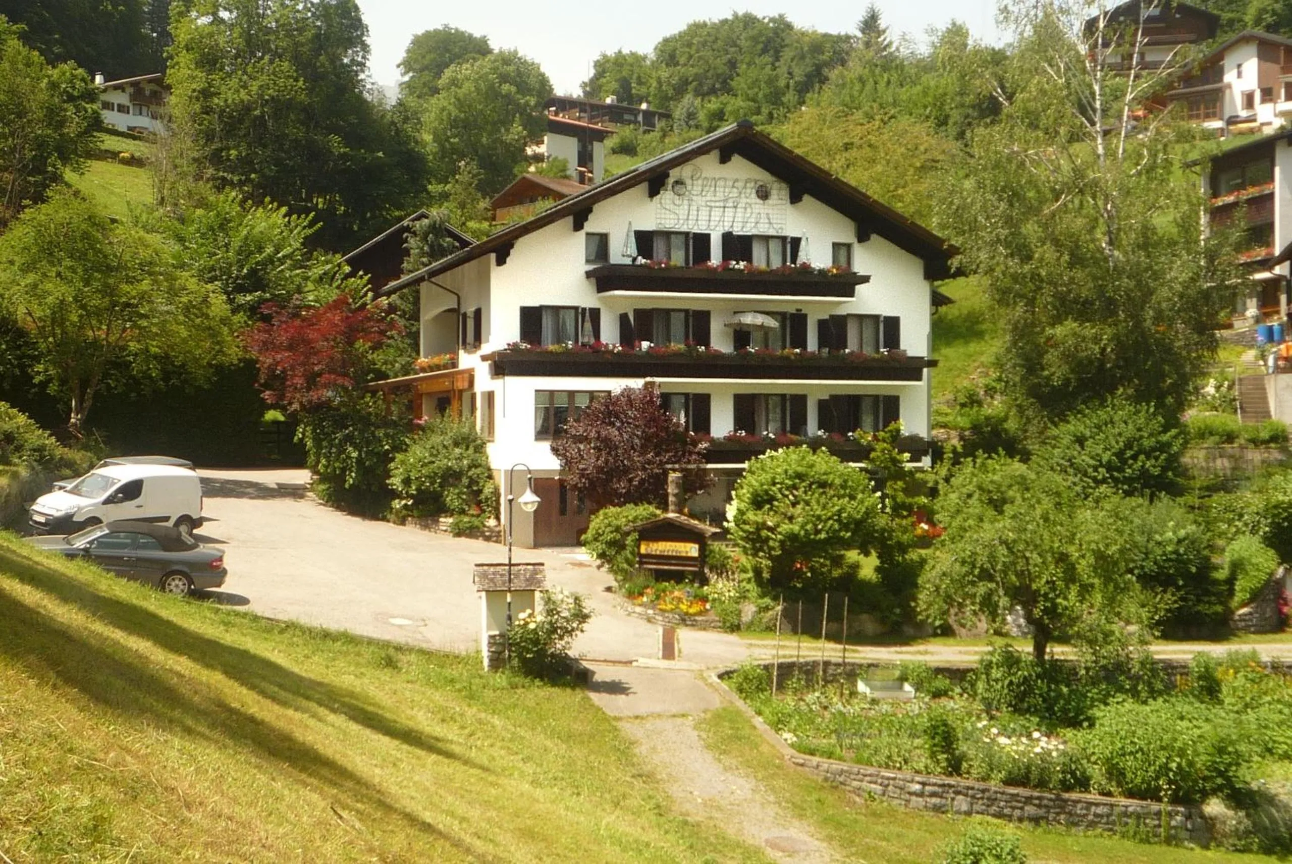 Facade/entrance in Pension Stüttler
