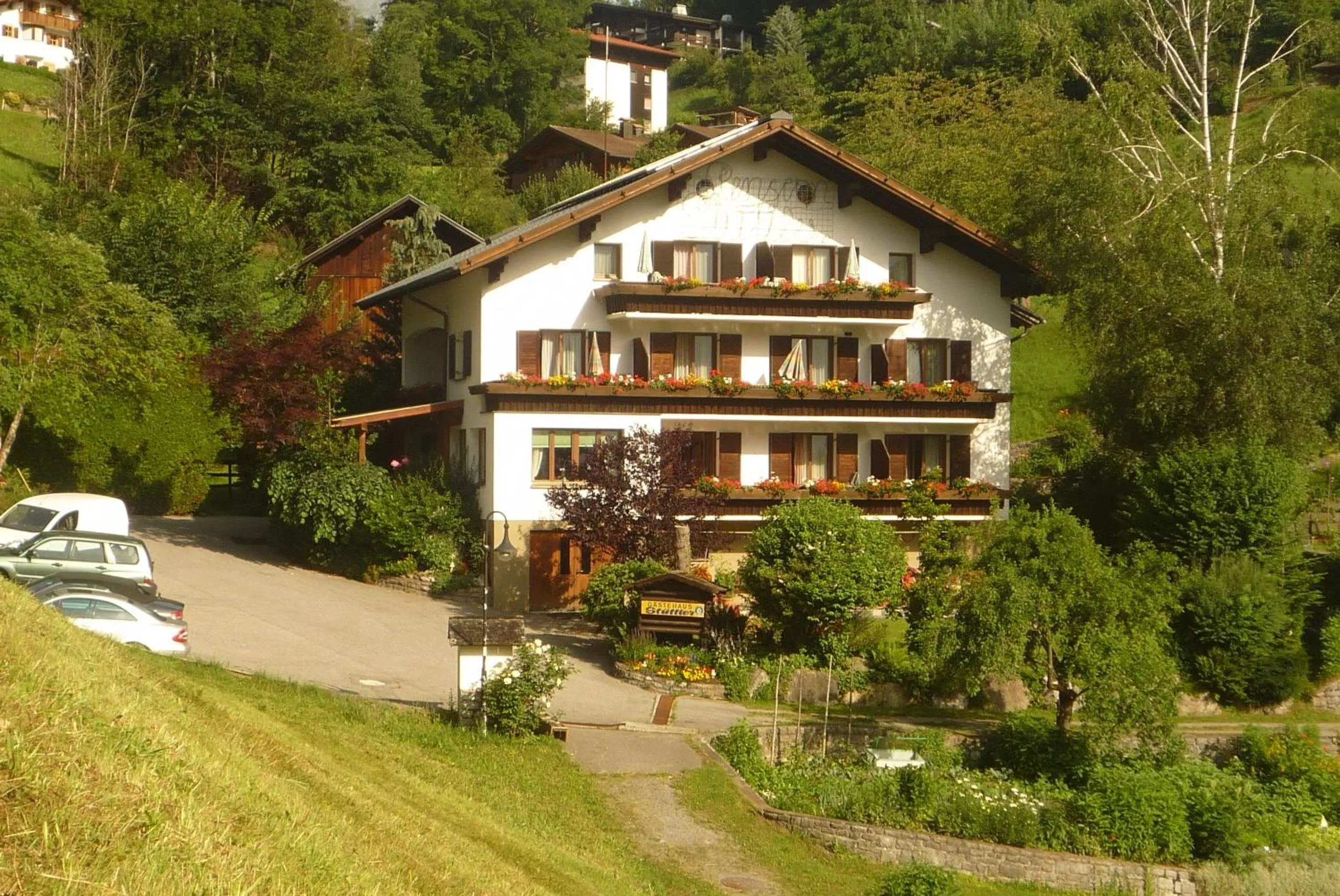 Facade/entrance in Pension Stüttler
