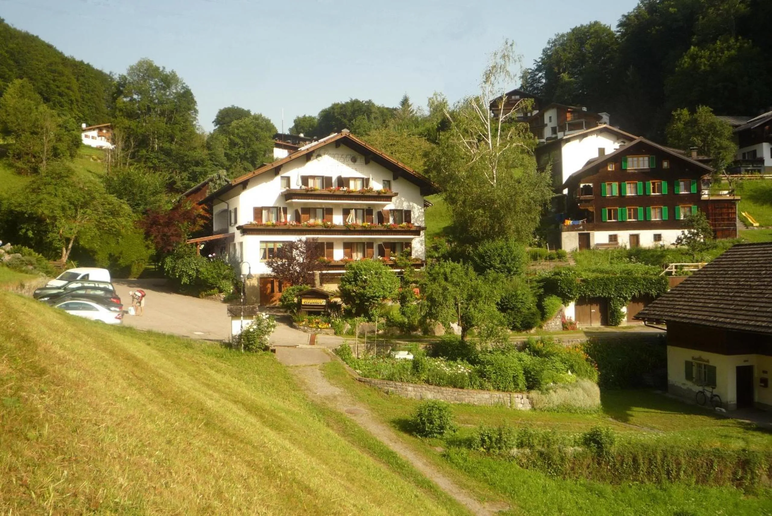 Facade/entrance in Pension Stüttler