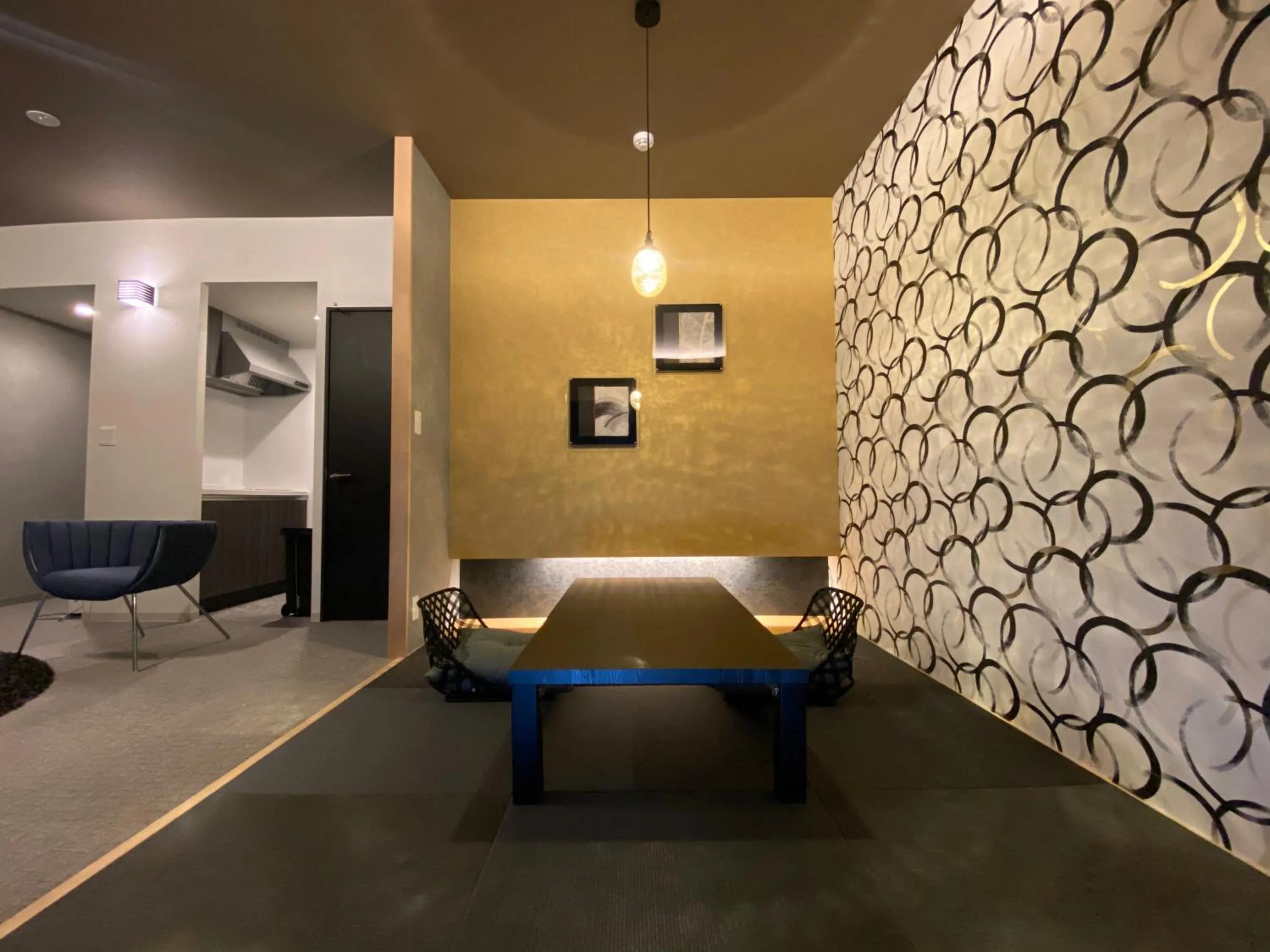 Living room in Randor Residential Hotel Fukuoka Classic