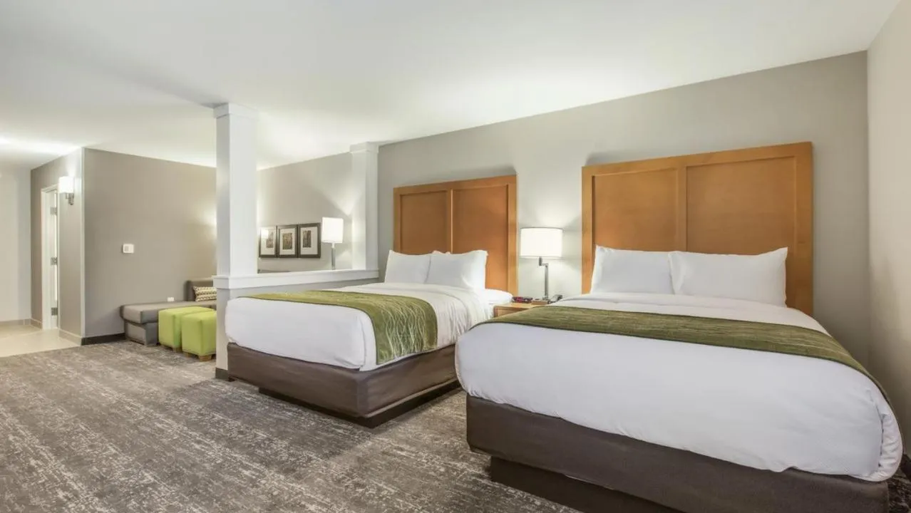 Photo of the whole room, Bed in Comfort Inn