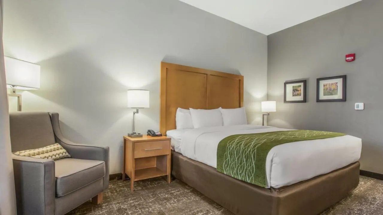 Photo of the whole room, Bed in Comfort Inn