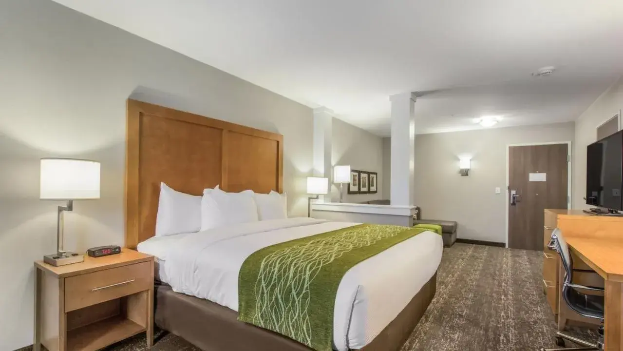 Photo of the whole room, Bed in Comfort Inn Photo of the whole room, Bed in Comfort Inn