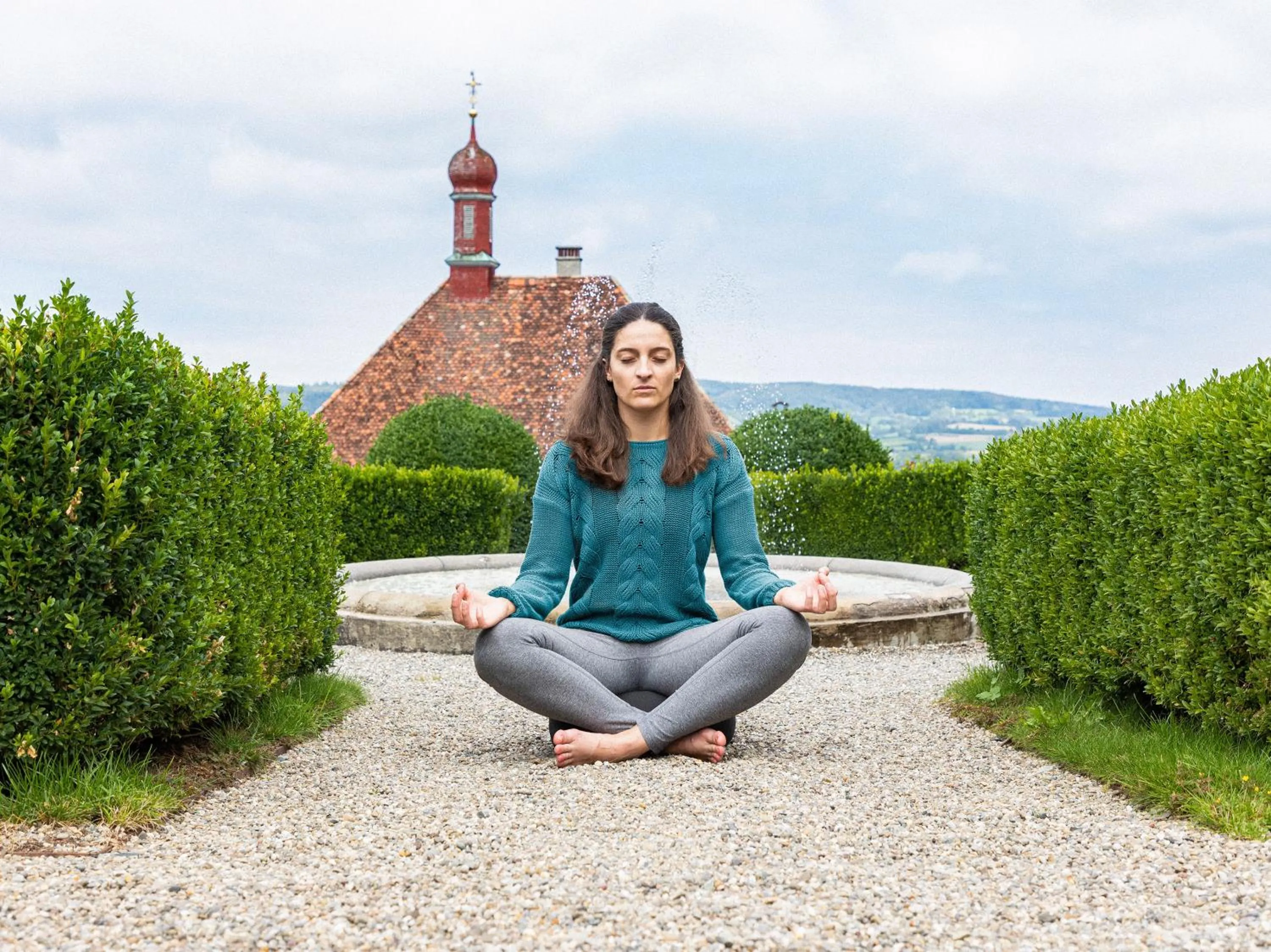 Garden in Schloss Freudenfels