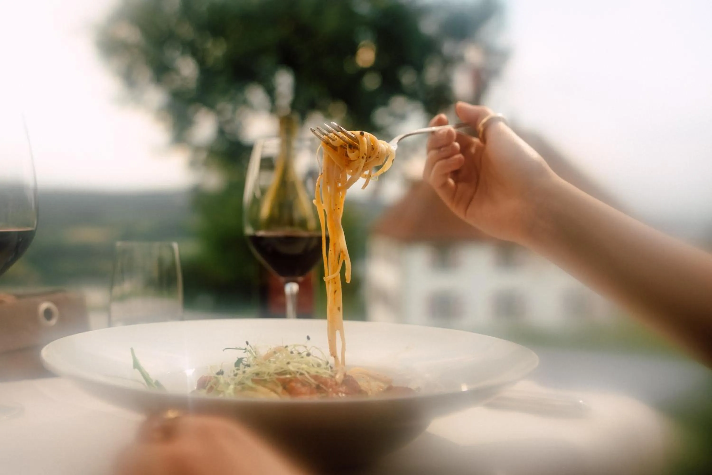 Restaurant/places to eat in Schloss Freudenfels