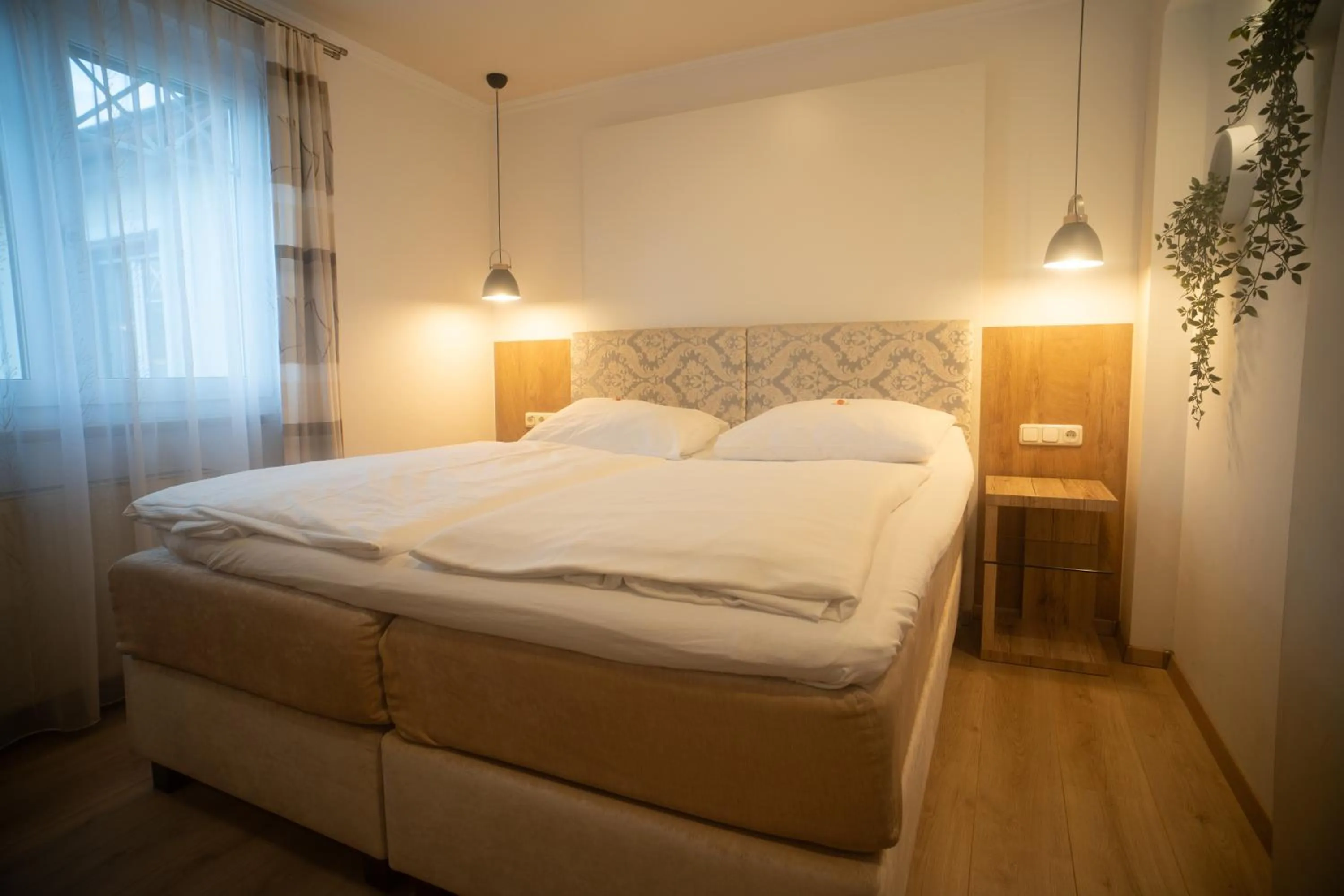 Bed in Pension Wachau