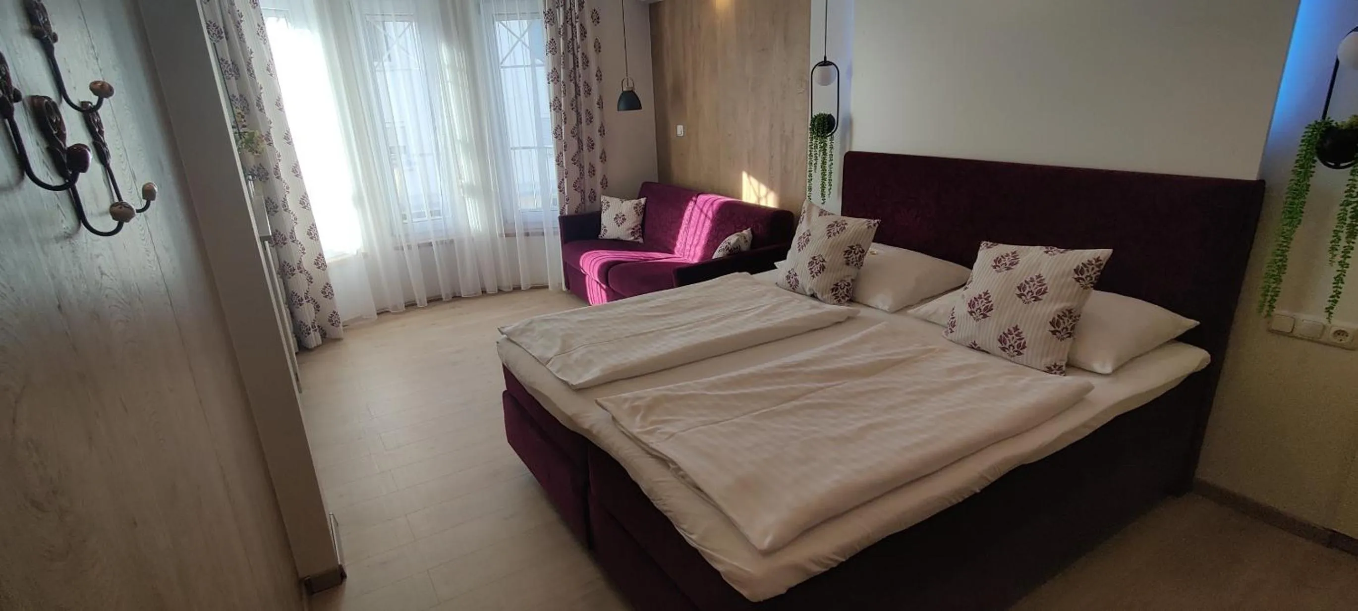 Bed in Pension Wachau