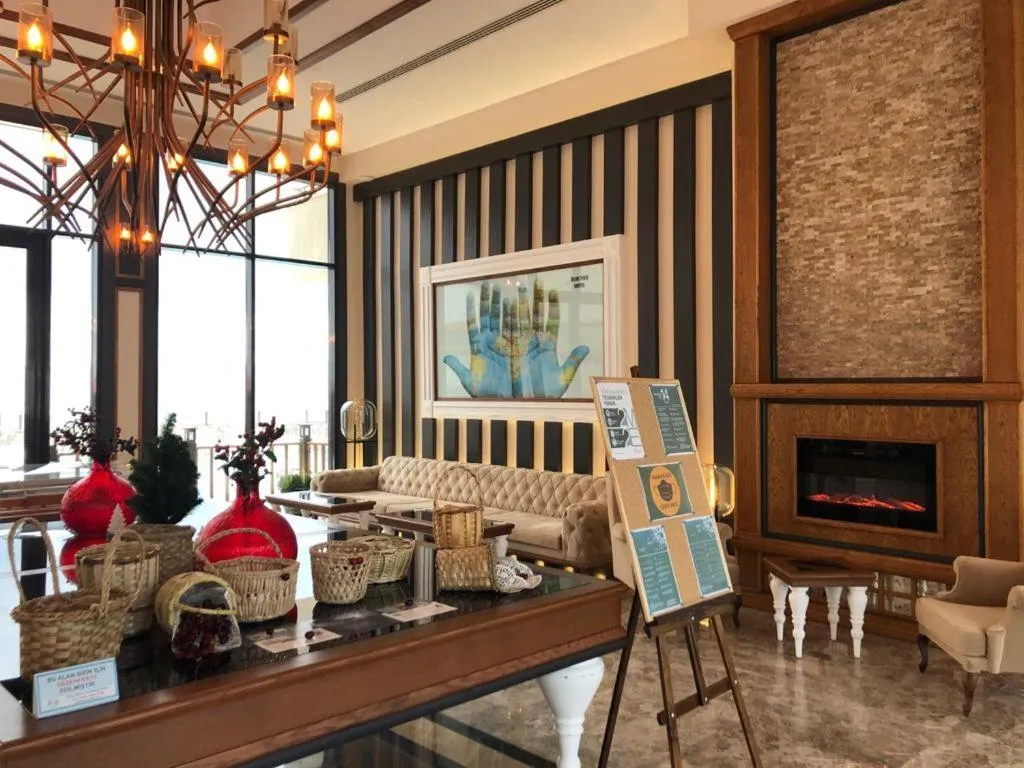 Lobby or reception in Blue Pier Hotel