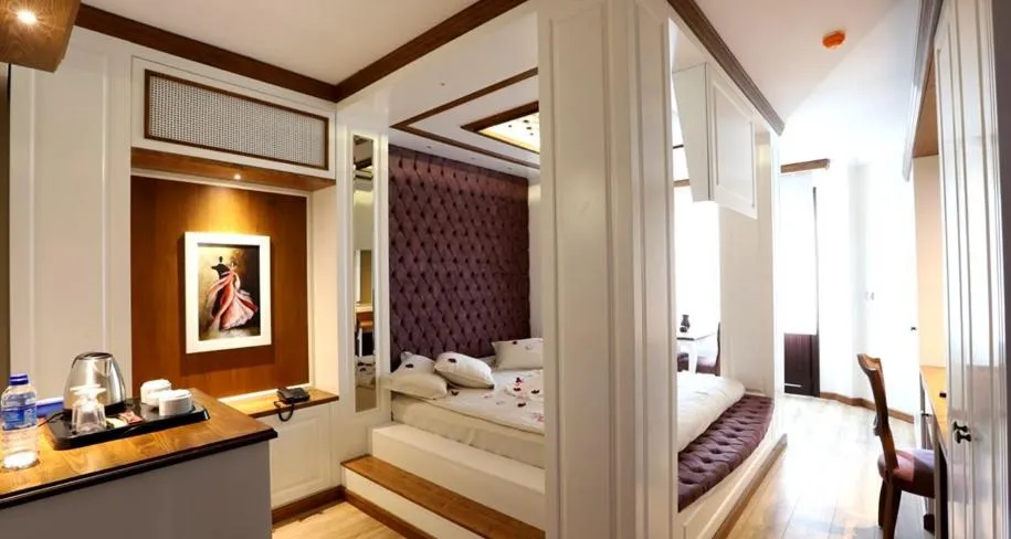 Bed in Blue Pier Hotel