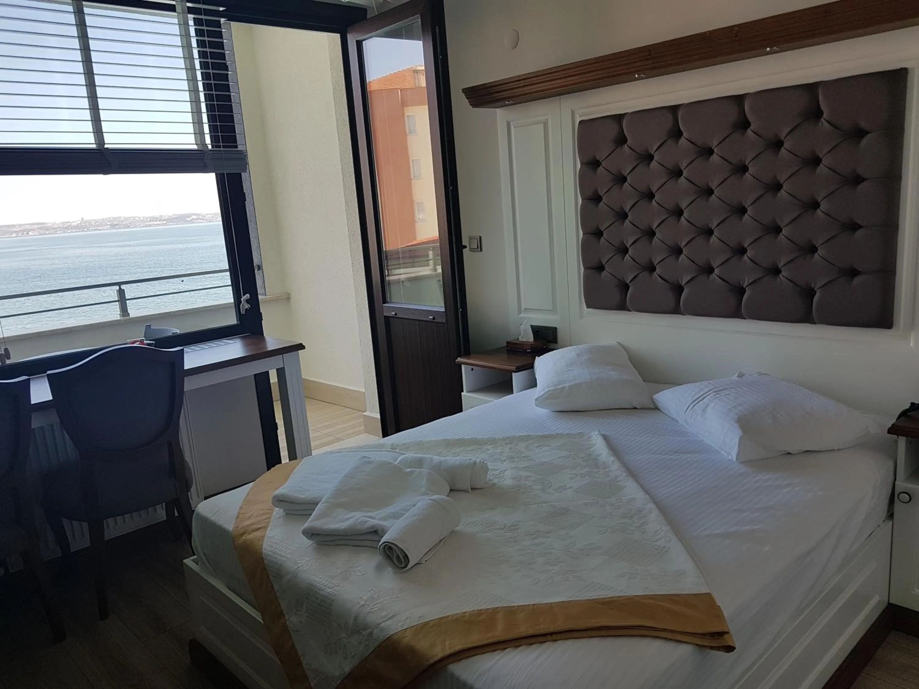 Bed in Blue Pier Hotel