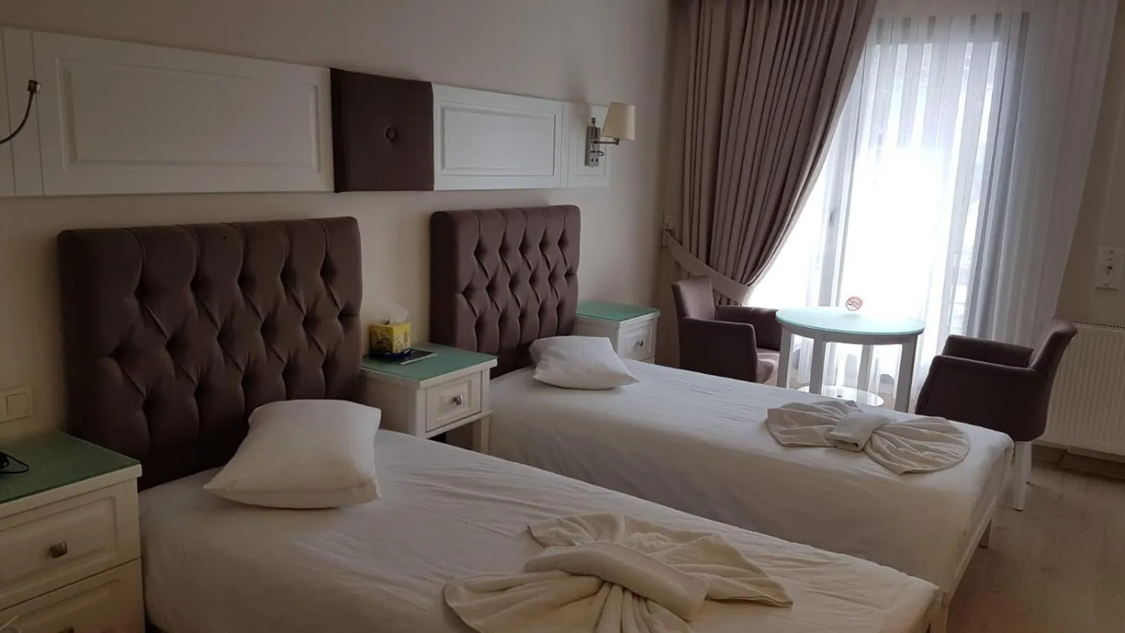 Bed in Blue Pier Hotel