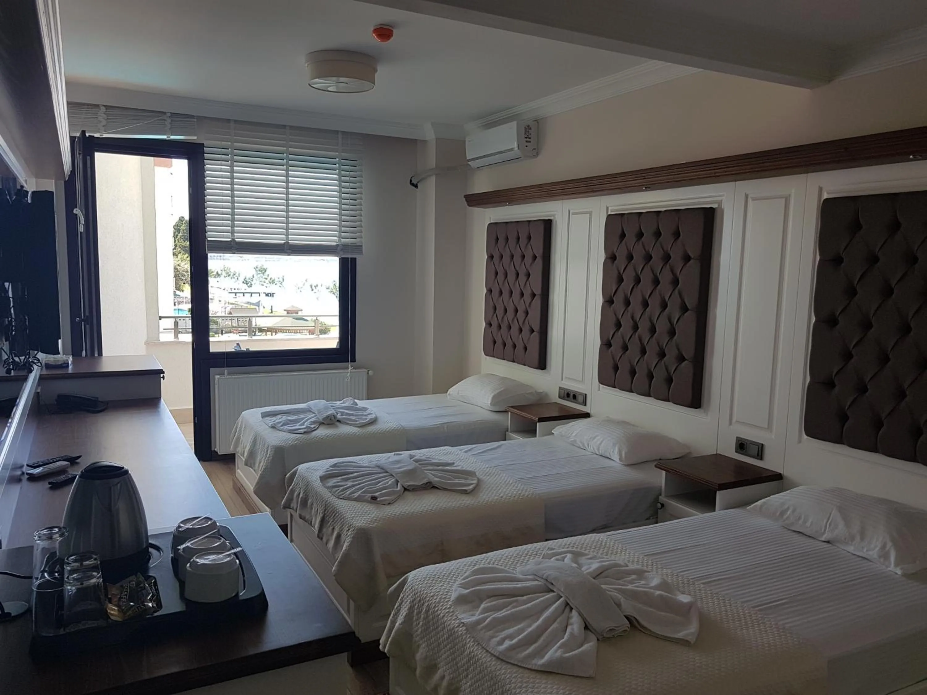 Bed in Blue Pier Hotel