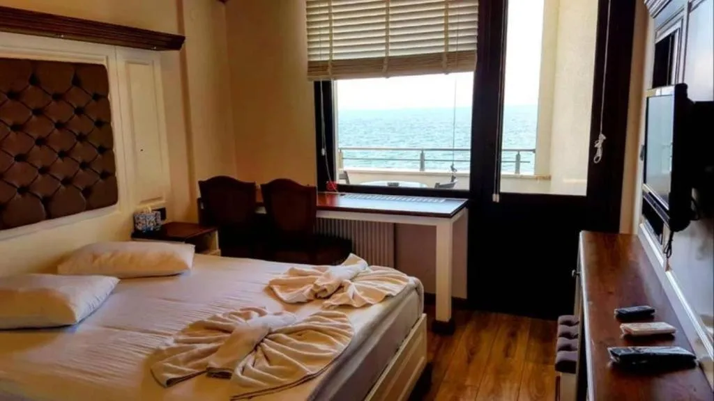 Bed in Blue Pier Hotel